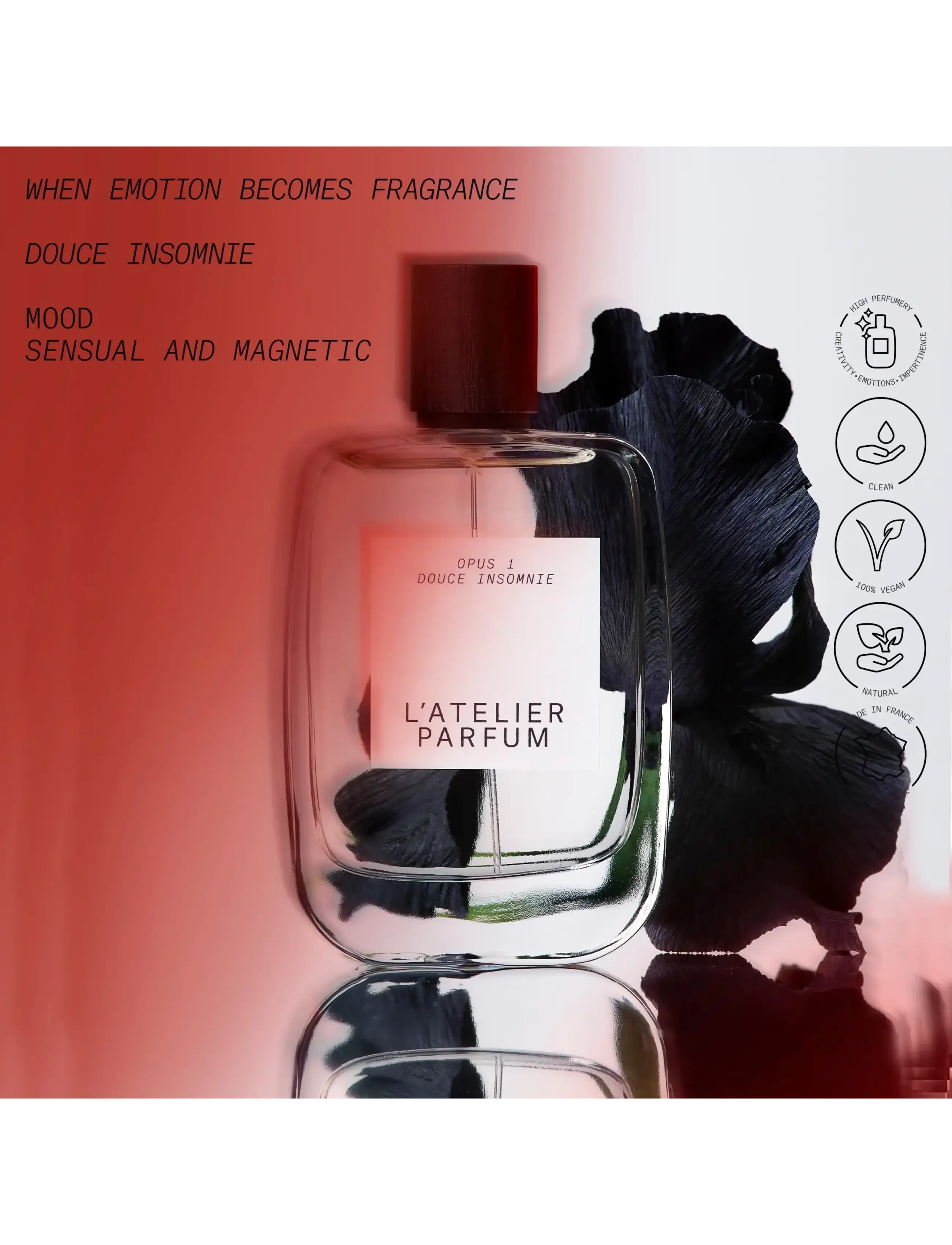 L'atelier Parfum - EDP DOUCE INSOMNIE 50ML - til ham  - clear - 2