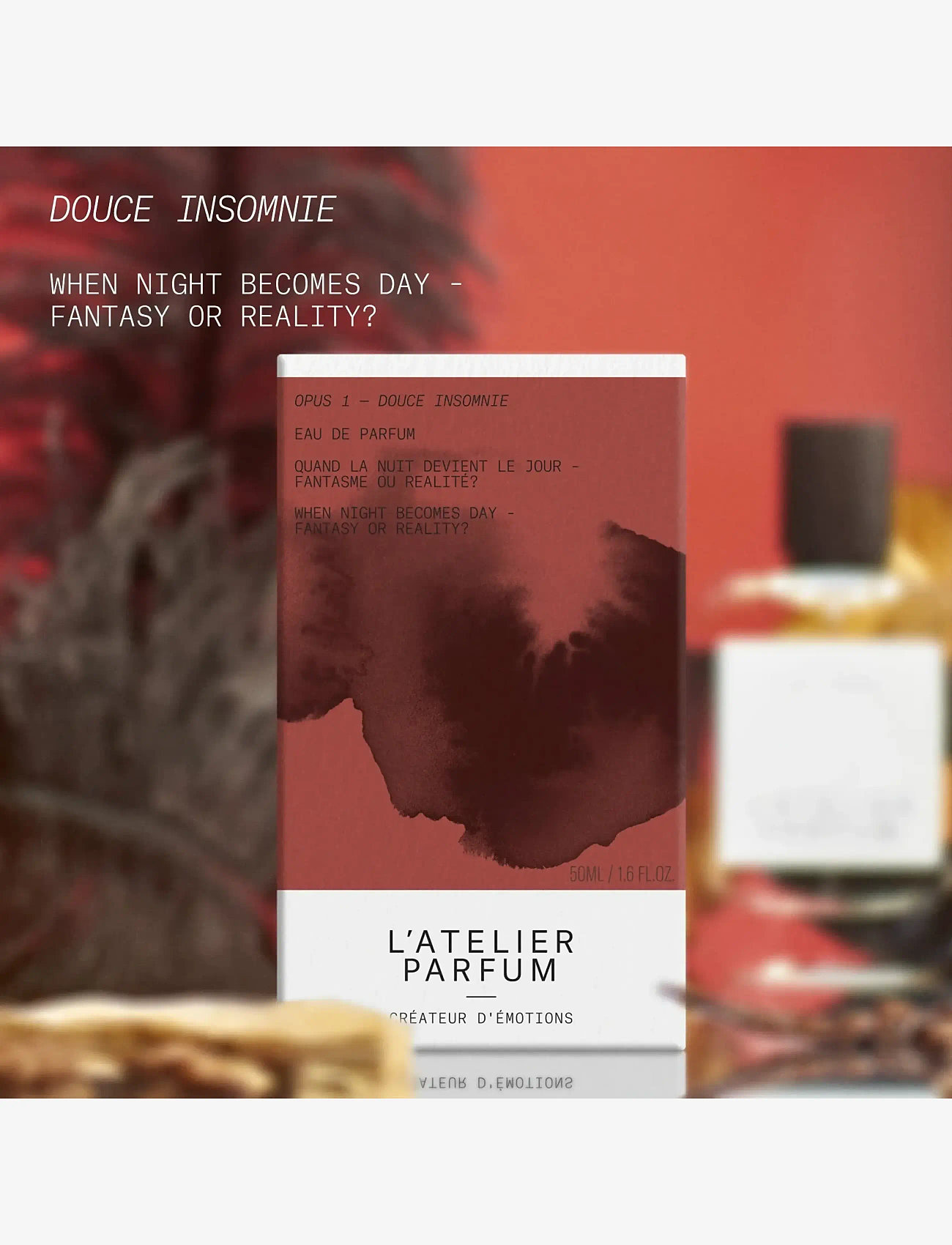 L'atelier Parfum - EDP DOUCE INSOMNIE 50ML - til ham  - clear - 4