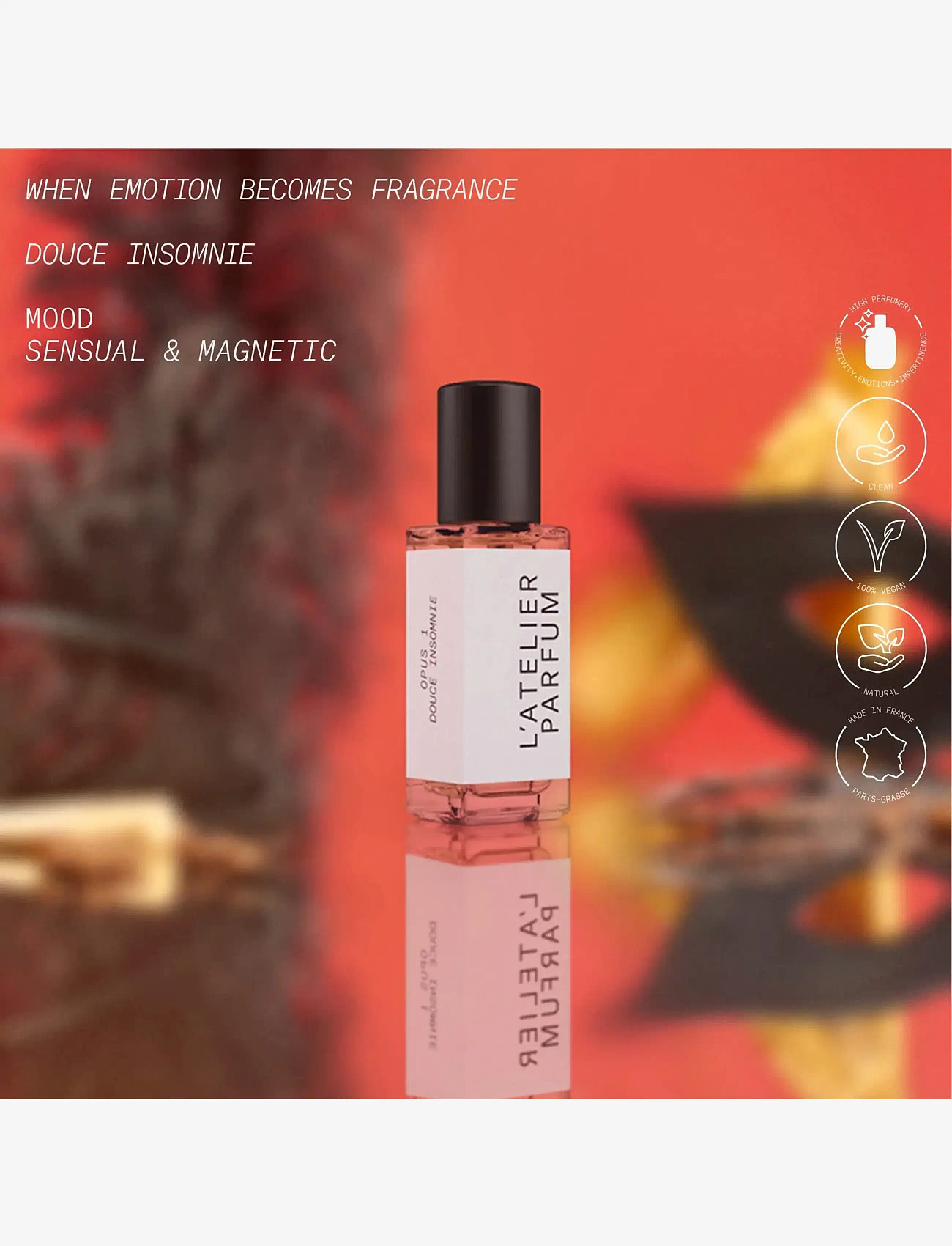 L'atelier Parfum - EDP DOUCE INSOMNIE 15ML - til ham  - clear - 2