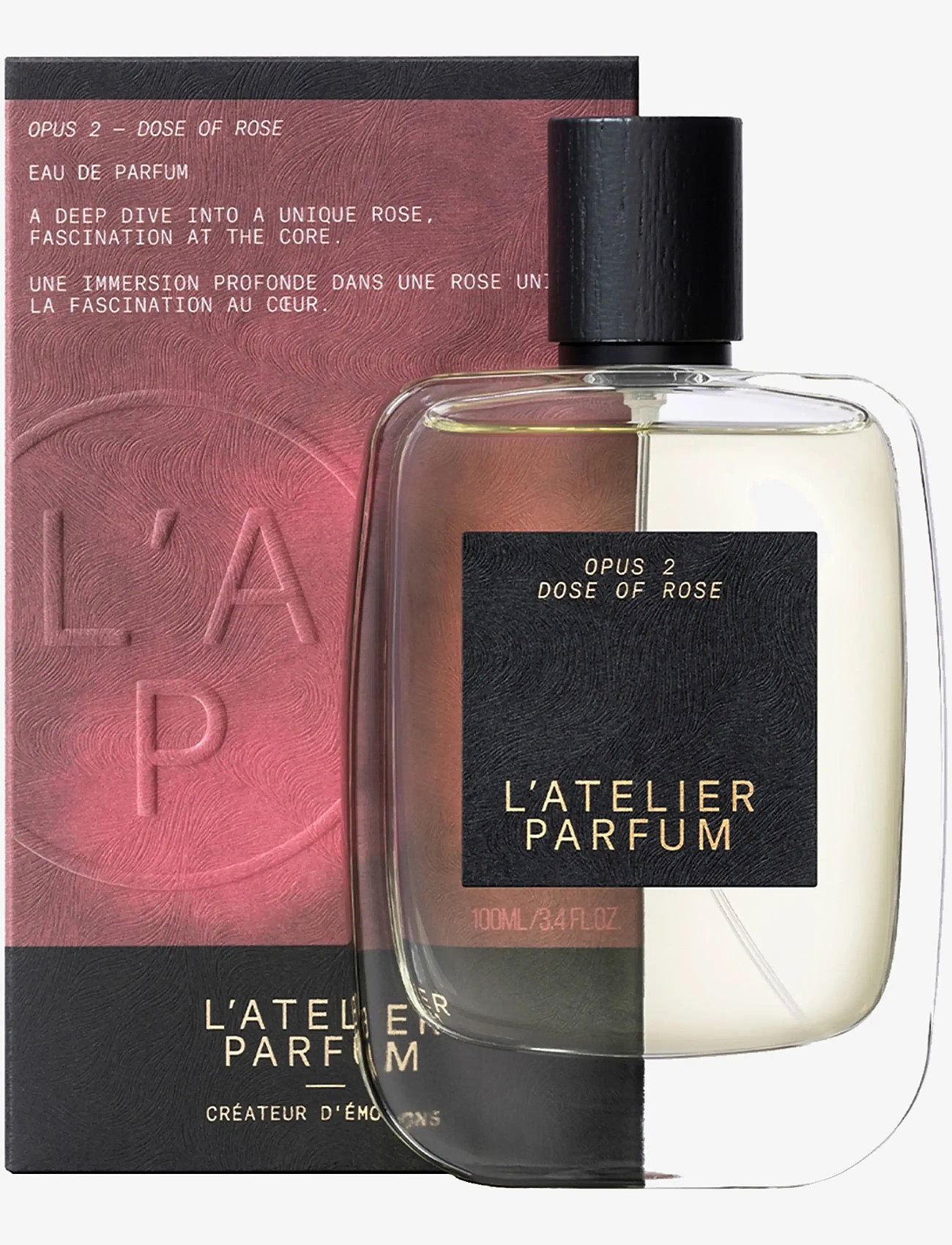 L'atelier Parfum - EDP DOSE OF ROSE 100ML - miehille  - clear - 1
