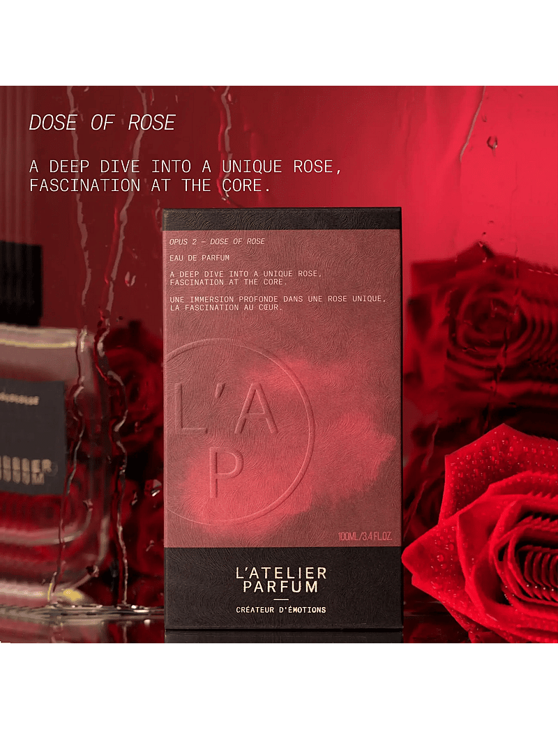 L'atelier Parfum - EDP DOSE OF ROSE 100ML - meestele - clear - 3