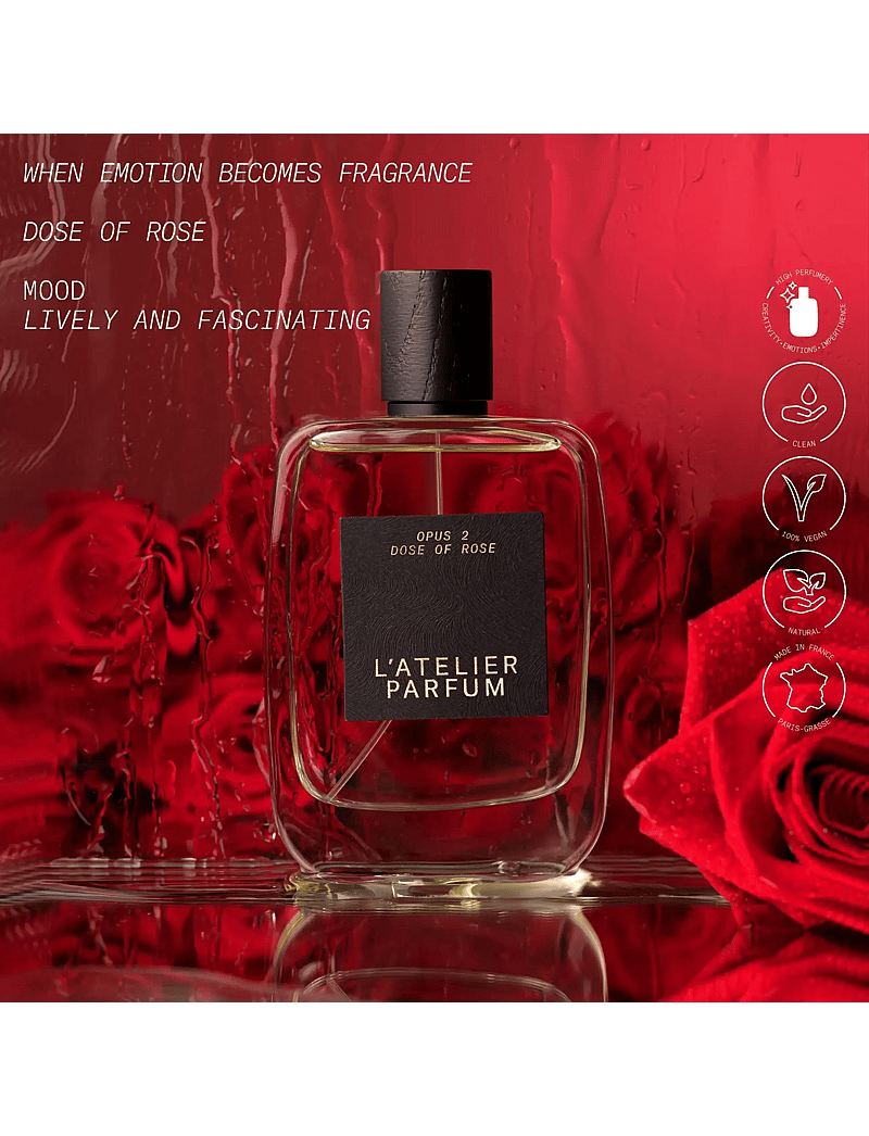 L'atelier Parfum - EDP DOSE OF ROSE 100ML - meestele - clear - 5