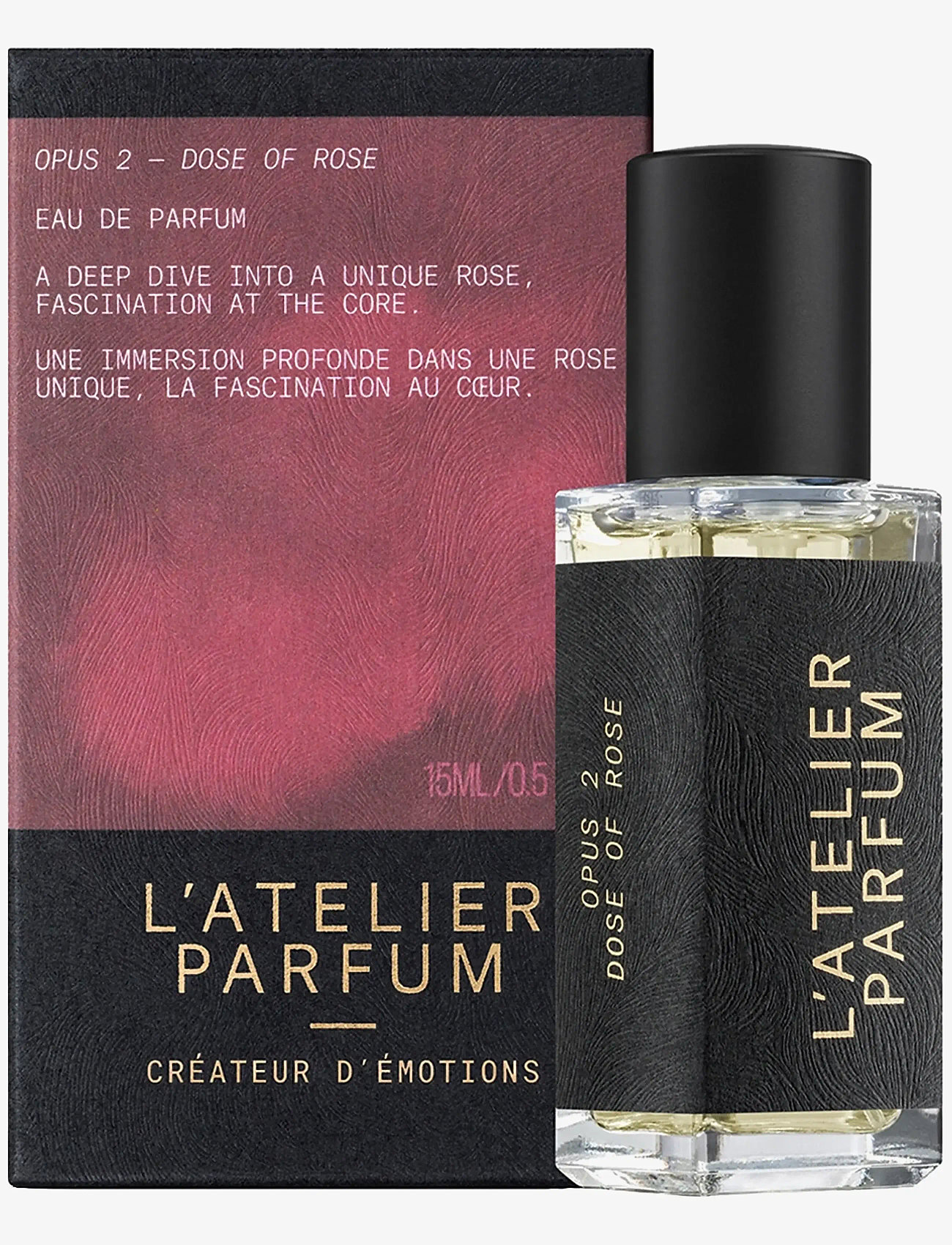 L'atelier Parfum - EDP DOSE OF ROSE 15ML - meestele  - clear - 1