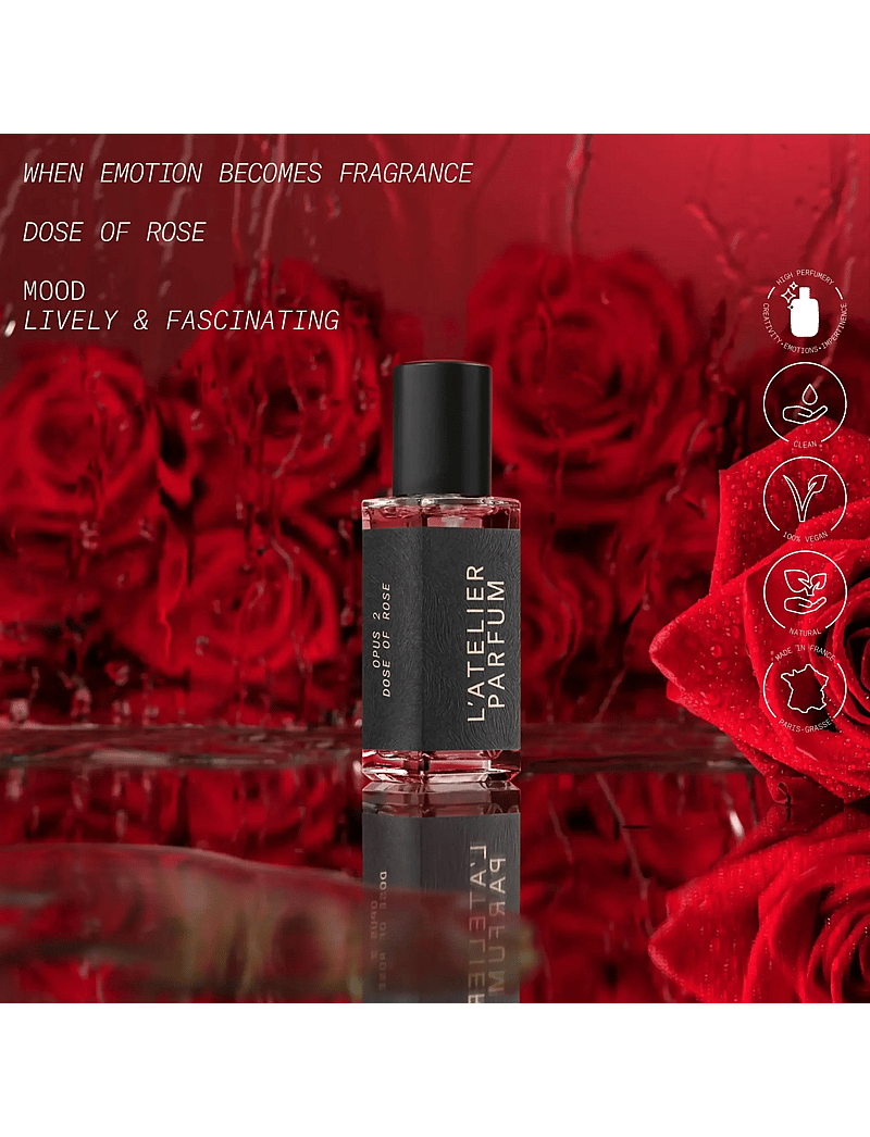 L'atelier Parfum - EDP DOSE OF ROSE 15ML - meestele - clear - 2