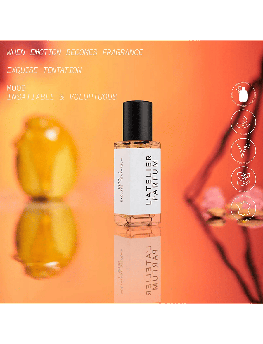L'atelier Parfum - EDP EXQUISE TENTATION 15ML - till honom - clear - 2