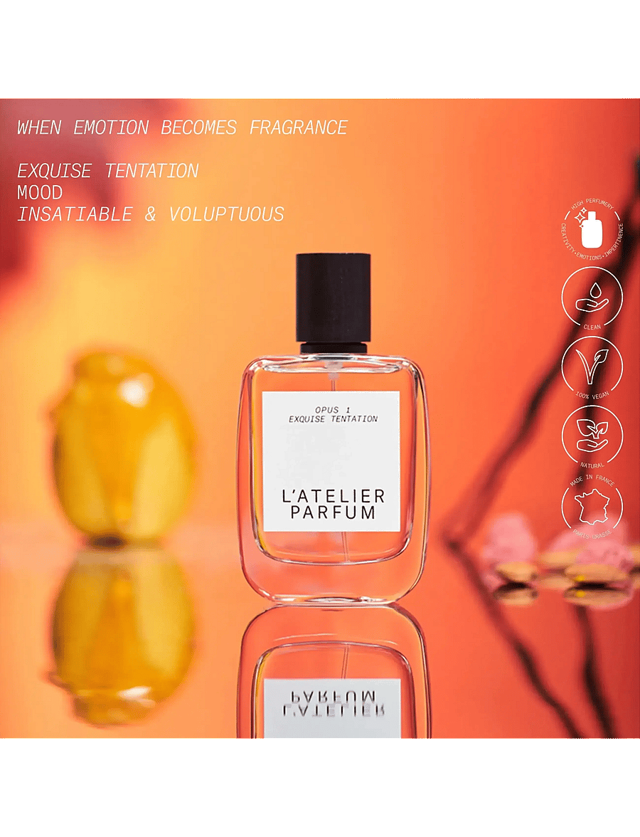 L'atelier Parfum - EDP EXQUISE TENTATION 50ML - till honom - clear - 2