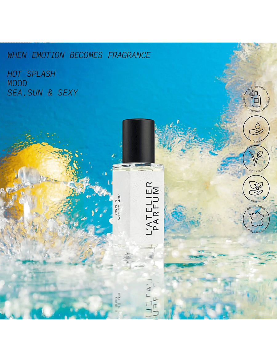 L'atelier Parfum - EDP HOT SPLASH 15ML - meestele - clear - 2