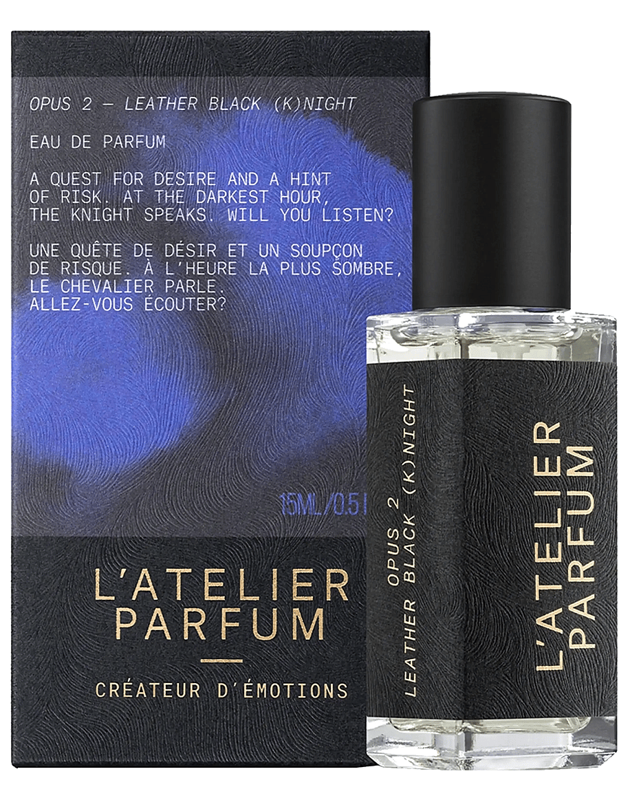 L'atelier Parfum - EDP LEATHER BLACK KNIGHT 15ML - meestele - clear - 1