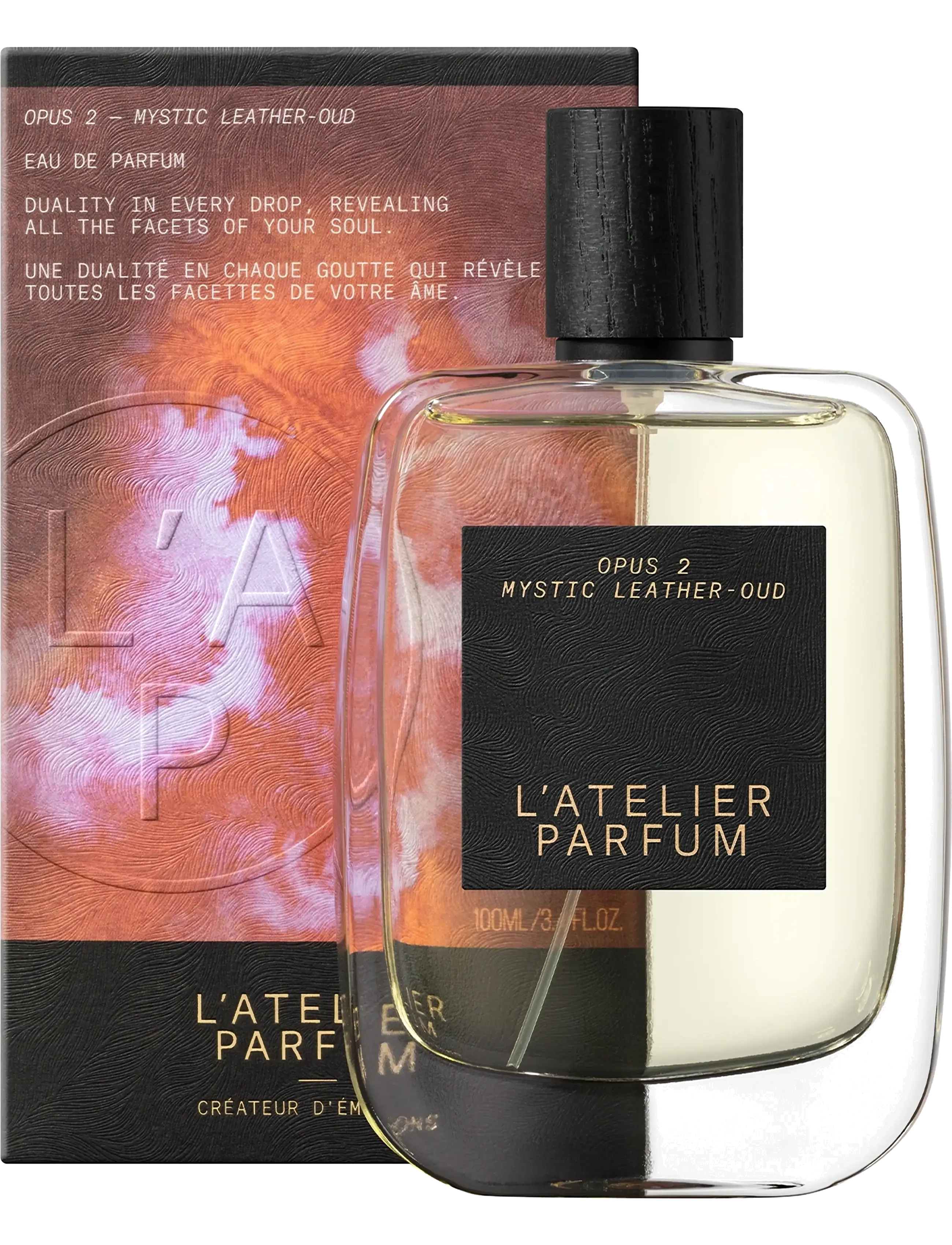 L'atelier Parfum - EDP MYSTIC LEATHER-OUD 100ML - til ham  - clear - 1