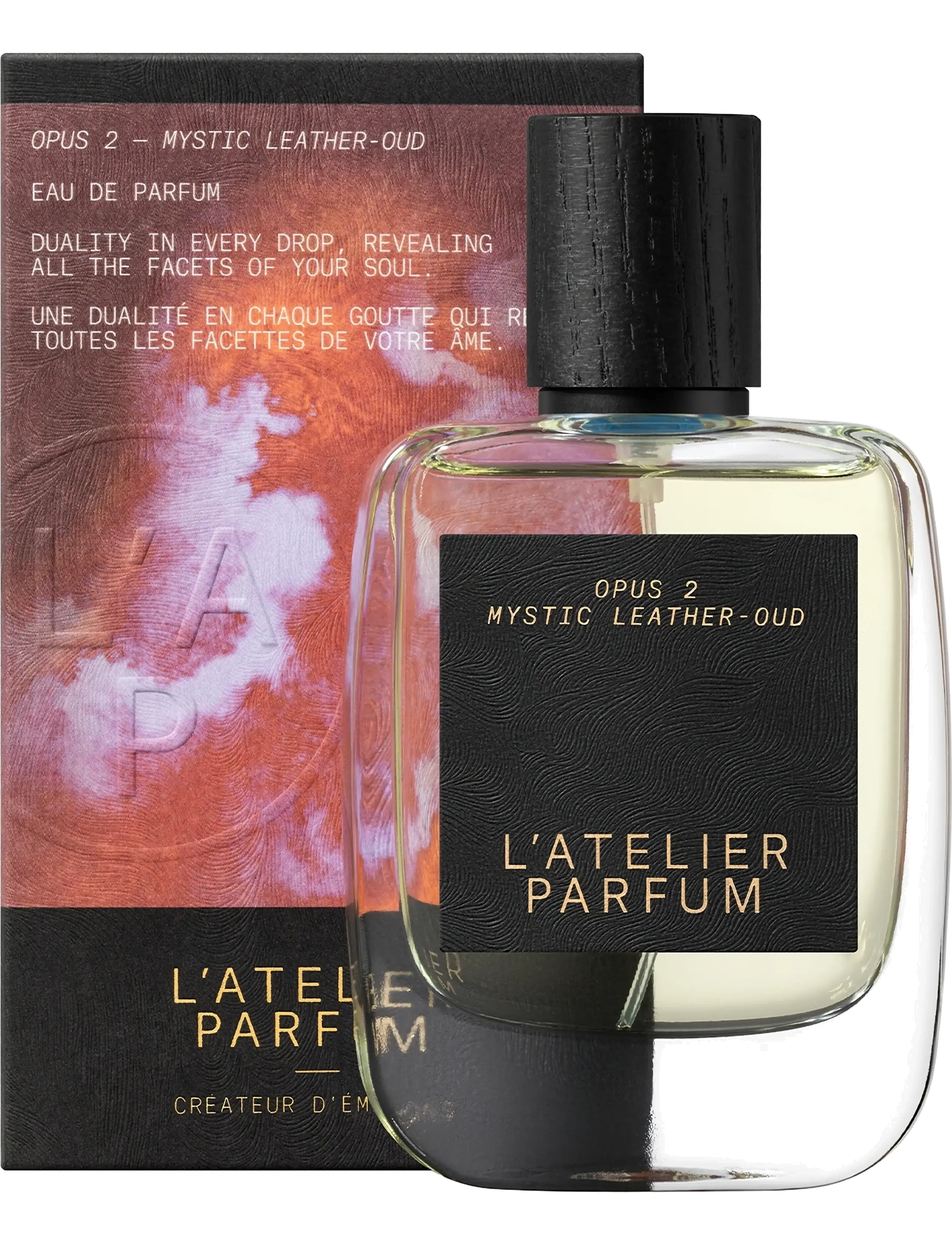 L'atelier Parfum - EDP MYSTIC LEATHER-OUD 50ML - til ham  - clear - 1