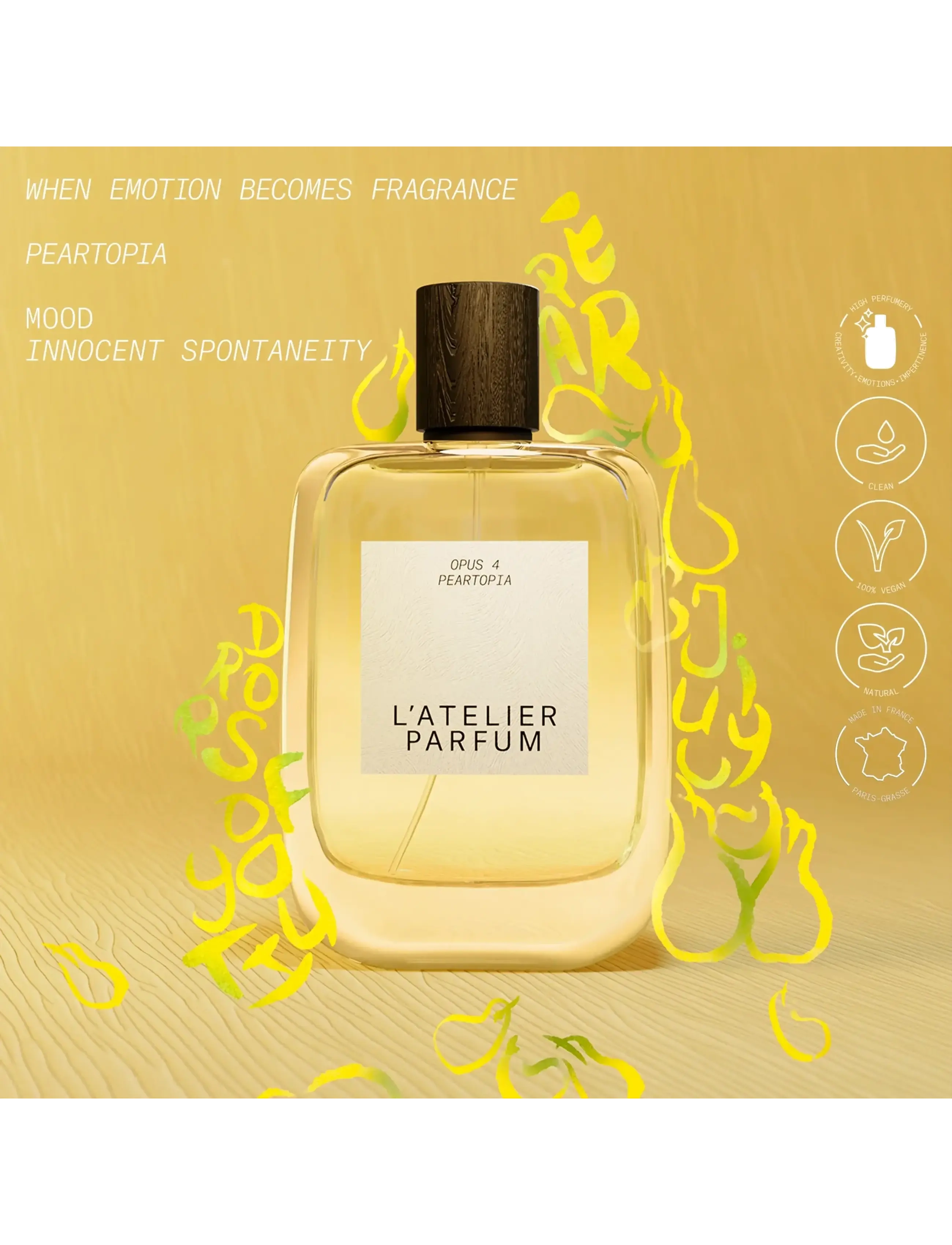 L'atelier Parfum - EDP PEARTOPIA 100ML - till honom  - clear - 2