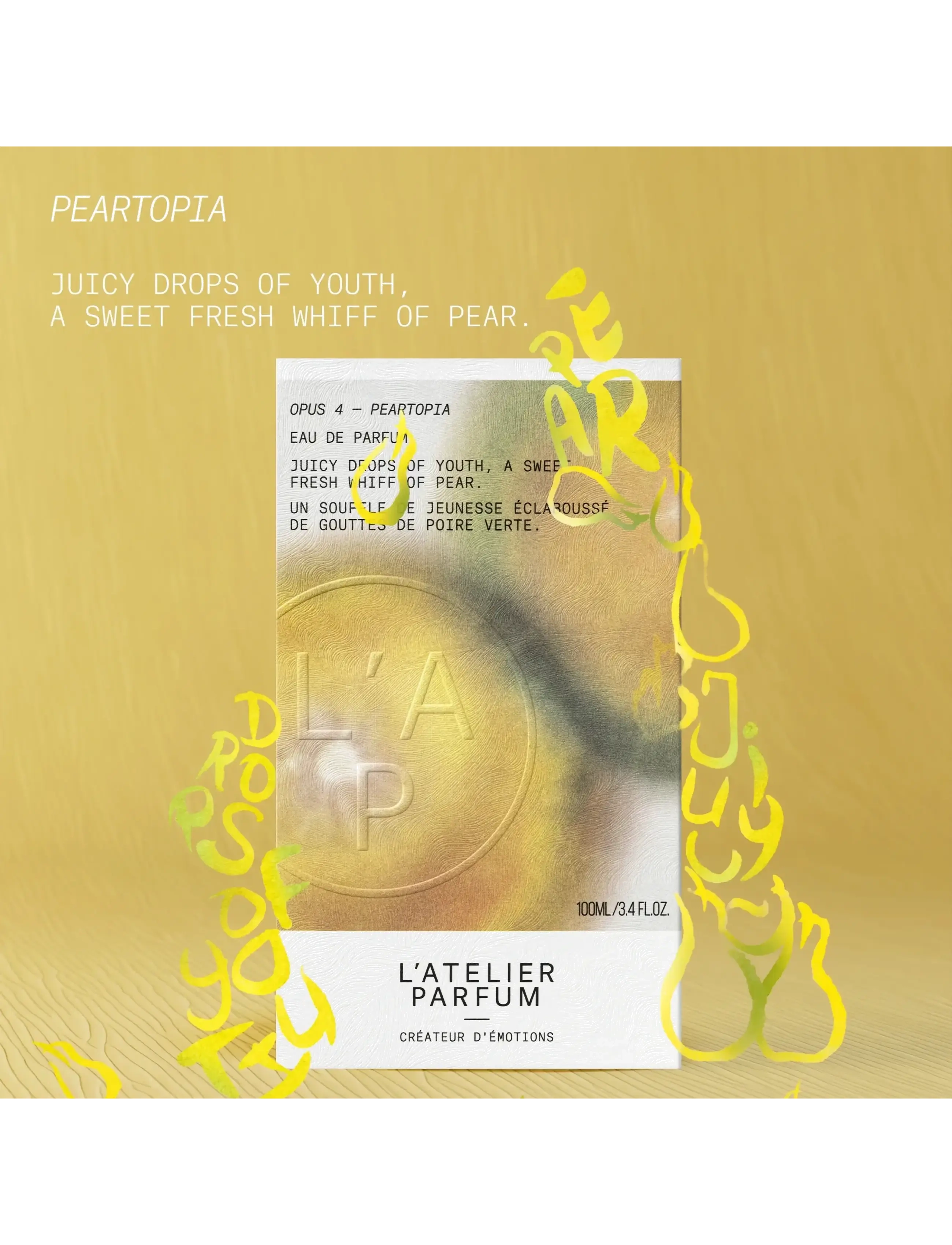 L'atelier Parfum - EDP PEARTOPIA 100ML - till honom  - clear - 4