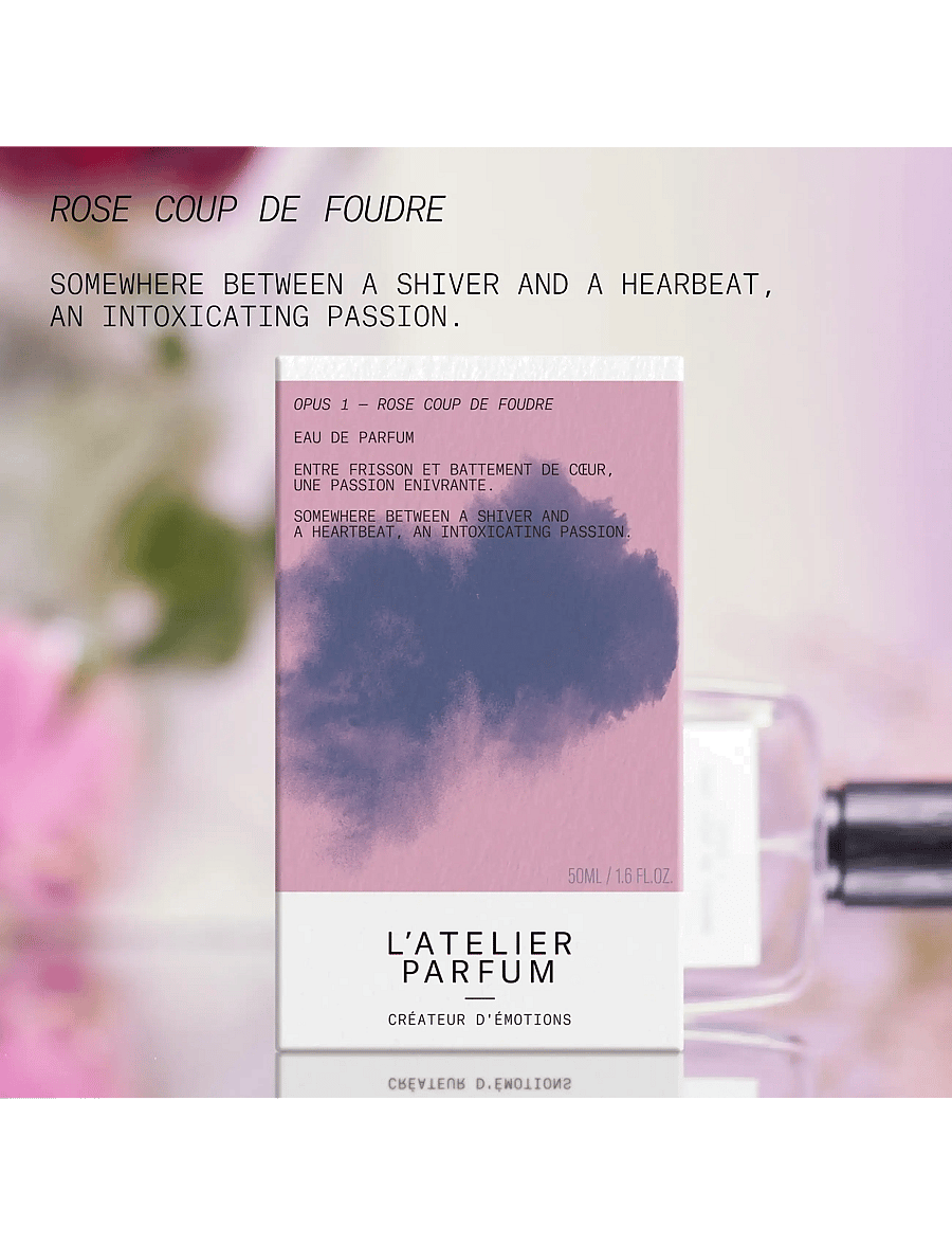 L'atelier Parfum - EDP ROSE COUP DE FOUDRE 50ML - meestele - clear - 4