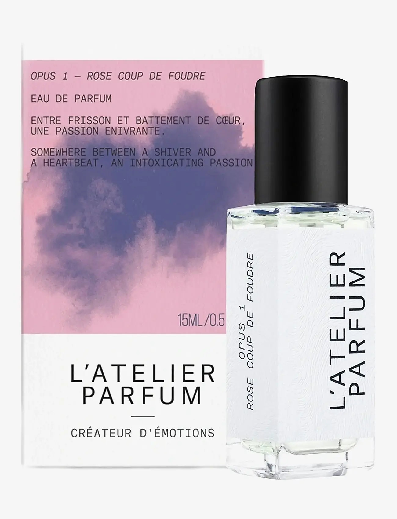 L'atelier Parfum - EDP ROSE COUP DE FOUDRE 15ML - til ham  - clear - 1