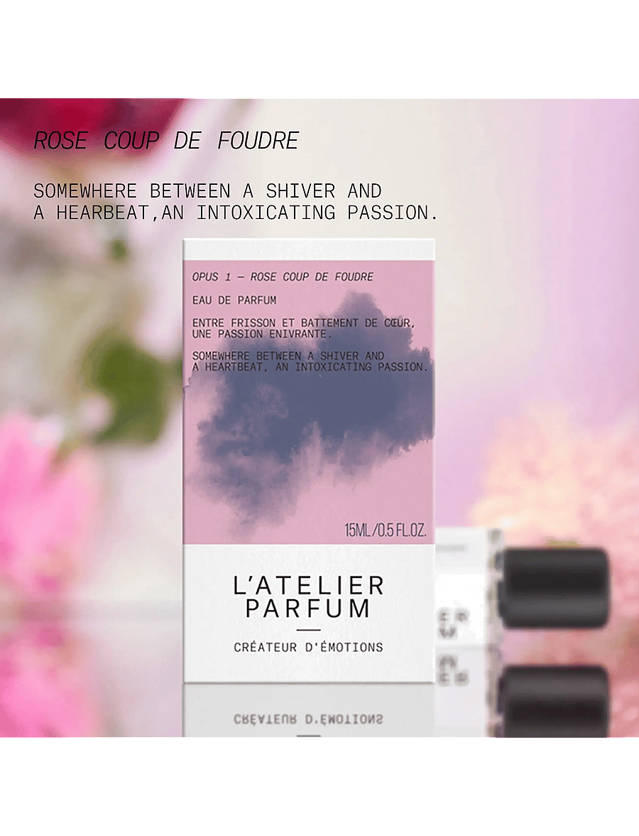L'atelier Parfum - EDP ROSE COUP DE FOUDRE 15ML - til ham - clear - 4