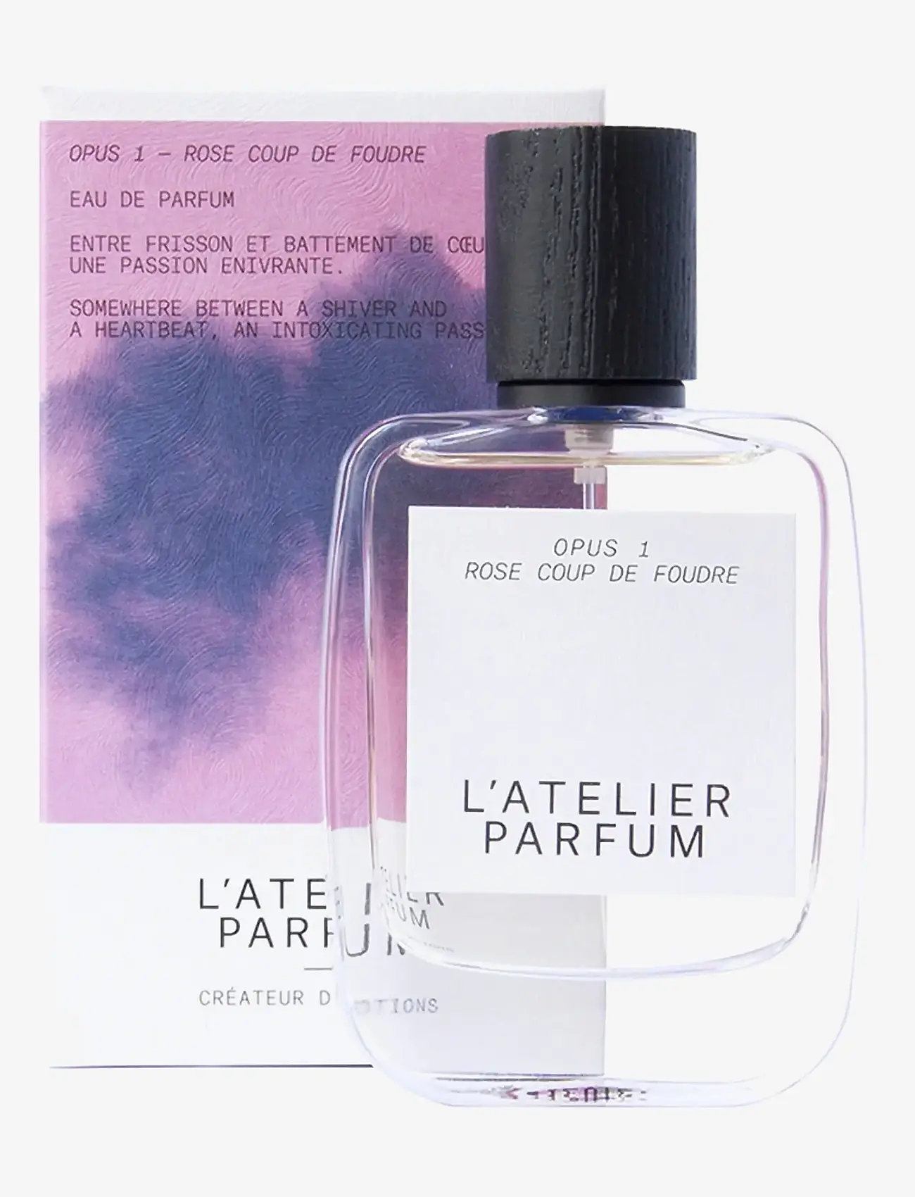L'atelier Parfum - EDP ROSE COUP DE FOUDRE 50ML - meestele  - clear - 1