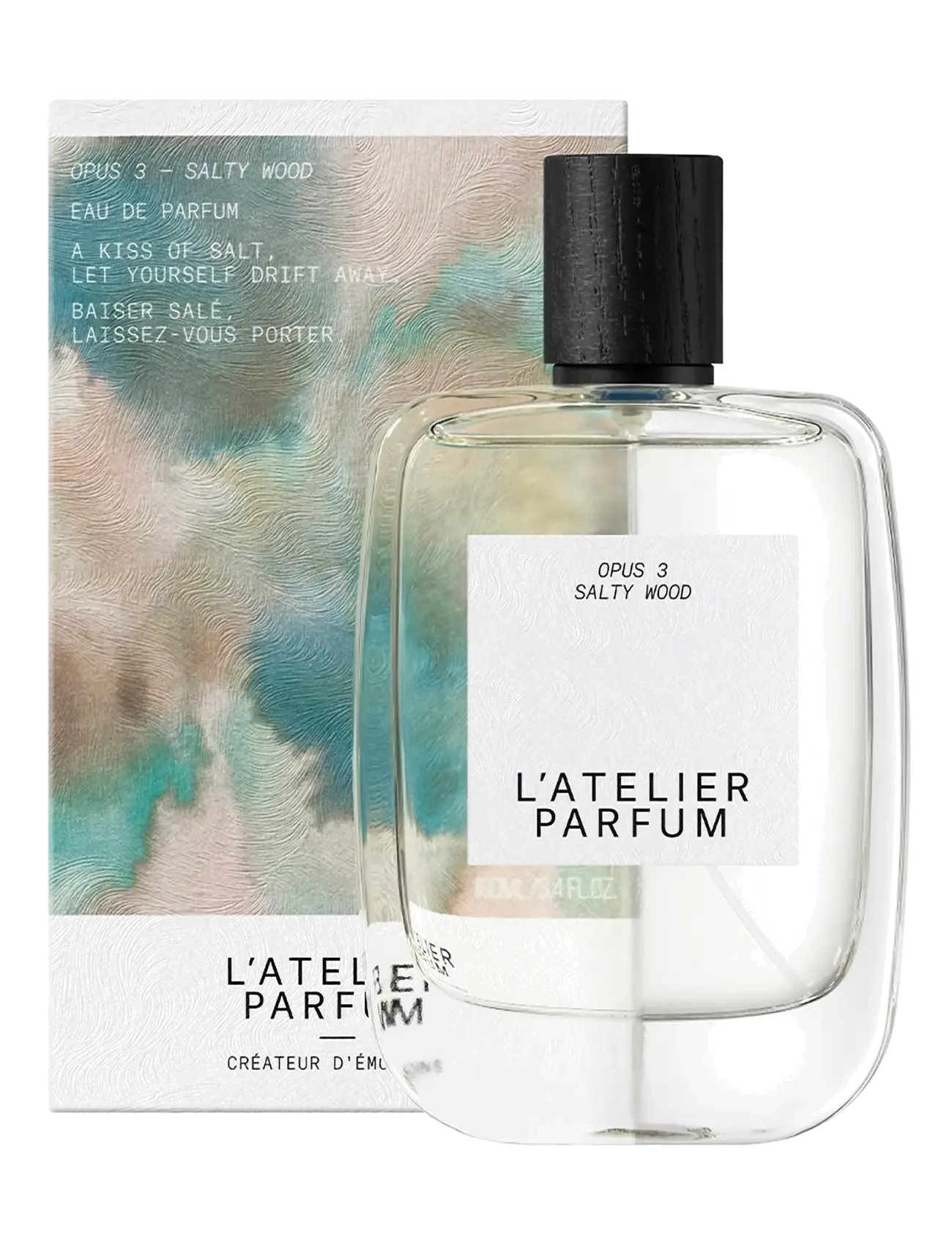 L'atelier Parfum - EDP SALTY WOOD 100ML - meestele  - clear - 1