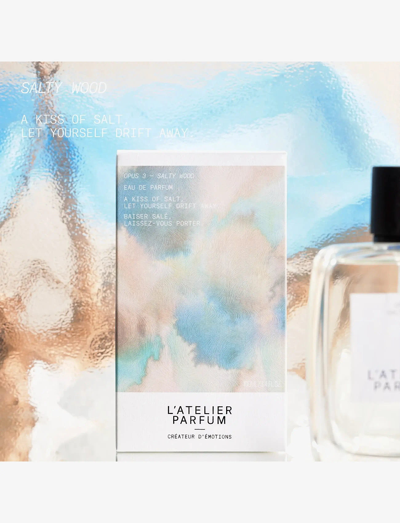 L'atelier Parfum - EDP SALTY WOOD 100ML - till honom  - clear - 4