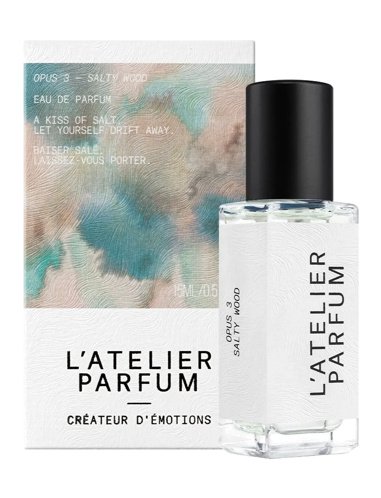 L'atelier Parfum - EDP SALTY WOOD 15ML - meestele  - clear - 1