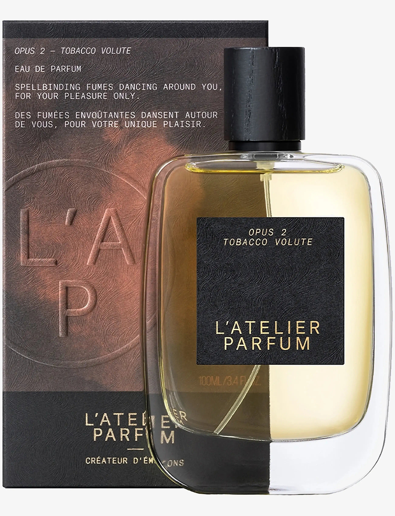 L'atelier Parfum - EDP TOBACCO VOLUTE 100ML - til ham  - clear - 1