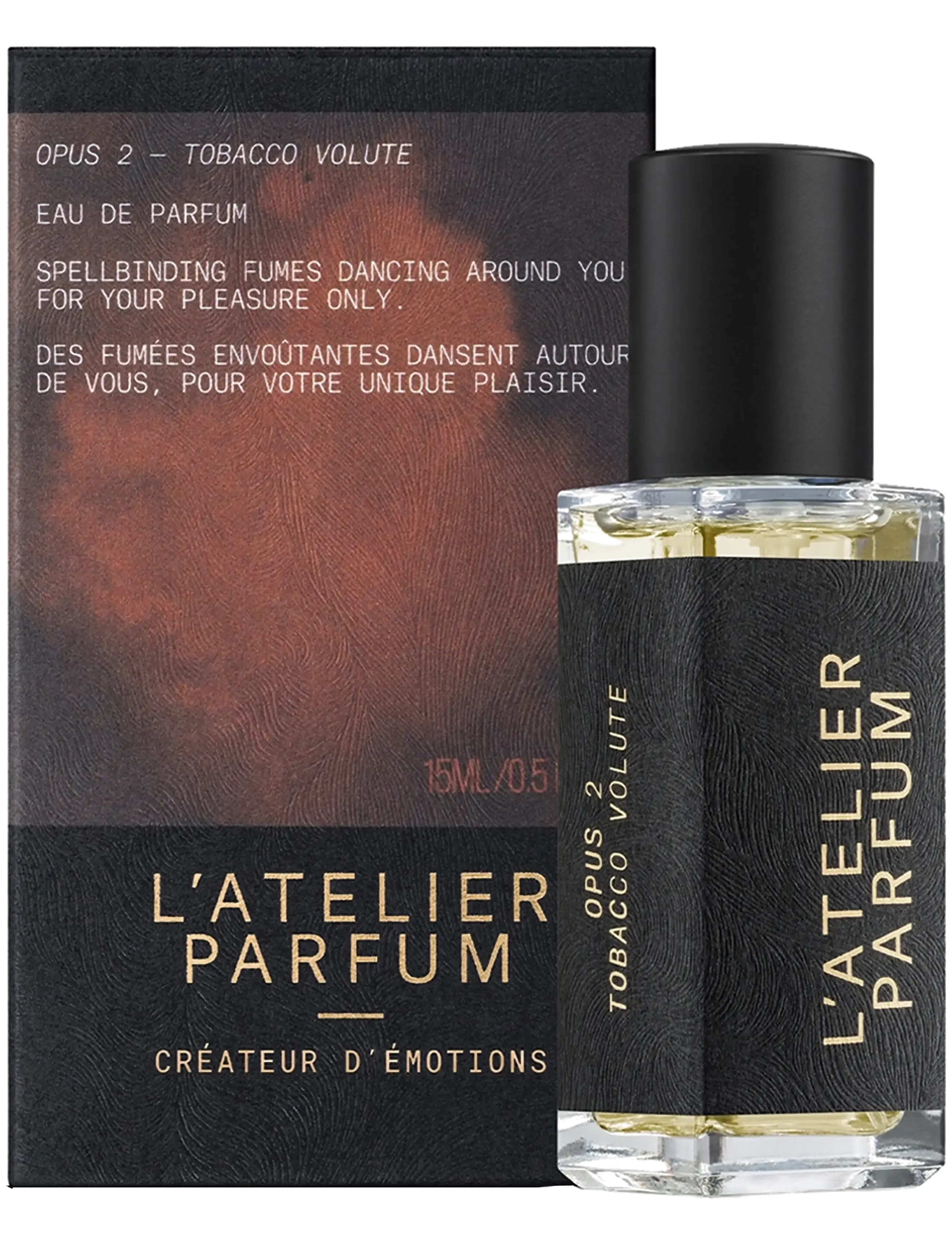 L'atelier Parfum - EDP TOBACCO VOLUTE 15ML - miehille  - clear - 1