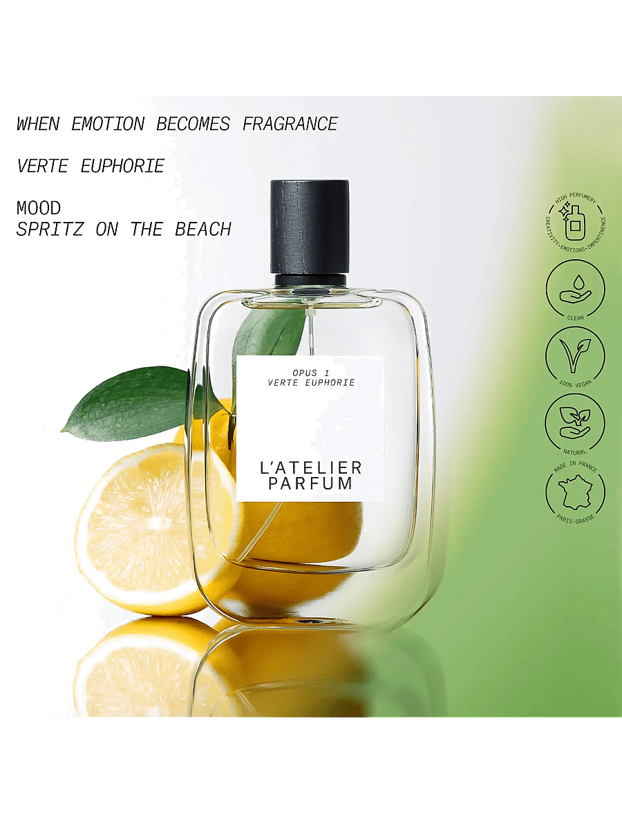 L'atelier Parfum - EDP VERTE EUPHORIE 50ML - til ham - clear - 2
