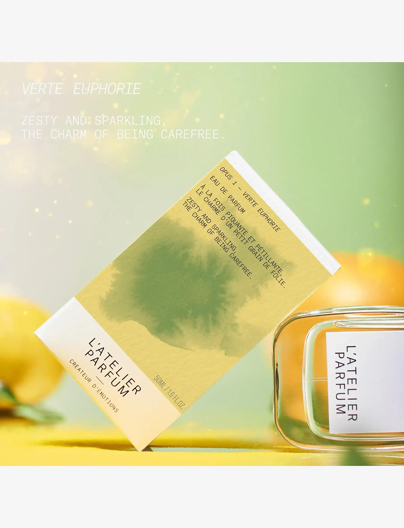 L'atelier Parfum - EDP VERTE EUPHORIE 50ML - til ham  - clear - 4