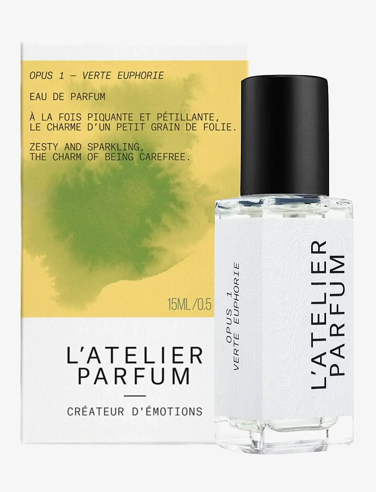 L'atelier Parfum - EDP VERTE EUPHORIE 15ML - til ham  - clear - 1