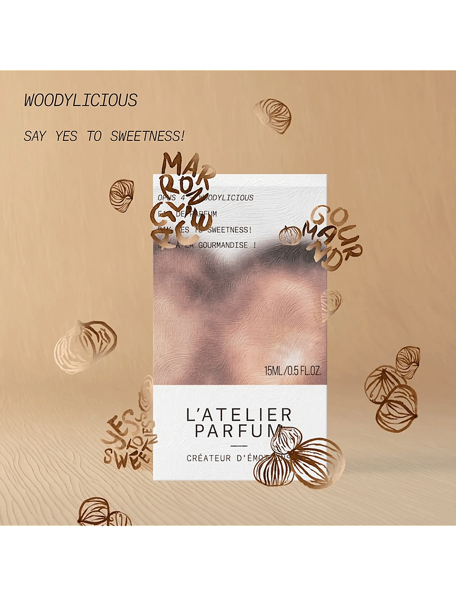 L'atelier Parfum - EDP WOODYLICIOUS 15ML - meestele - clear - 4