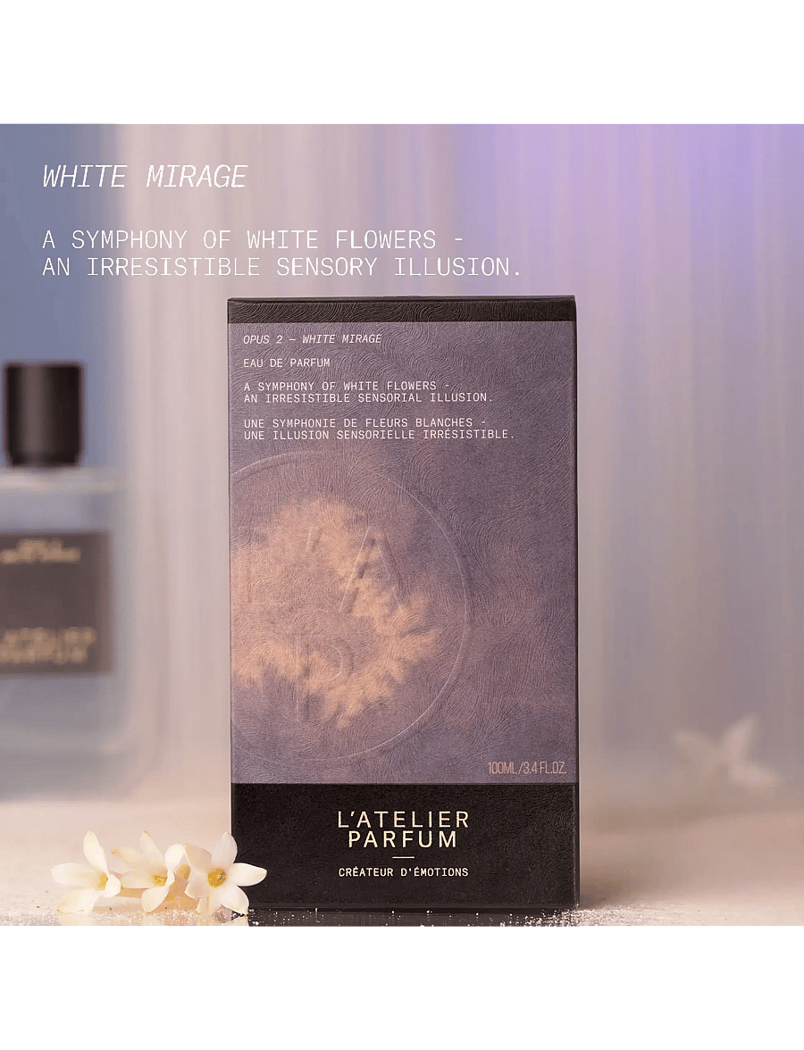 L'atelier Parfum - EDP WHITE MIRAGE 100ML - meestele - clear - 4