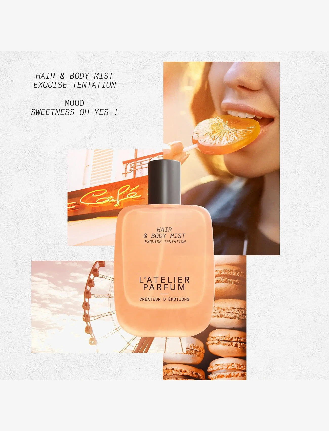L'atelier Parfum - HAIR & BODY MIST EXQUISE TENTATION 50ML - parfumer - clear - 1
