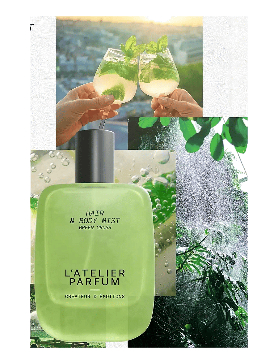 L'atelier Parfum - HAIR & BODY MIST GREEN CRUSH 50ML - naistele - clear - 1