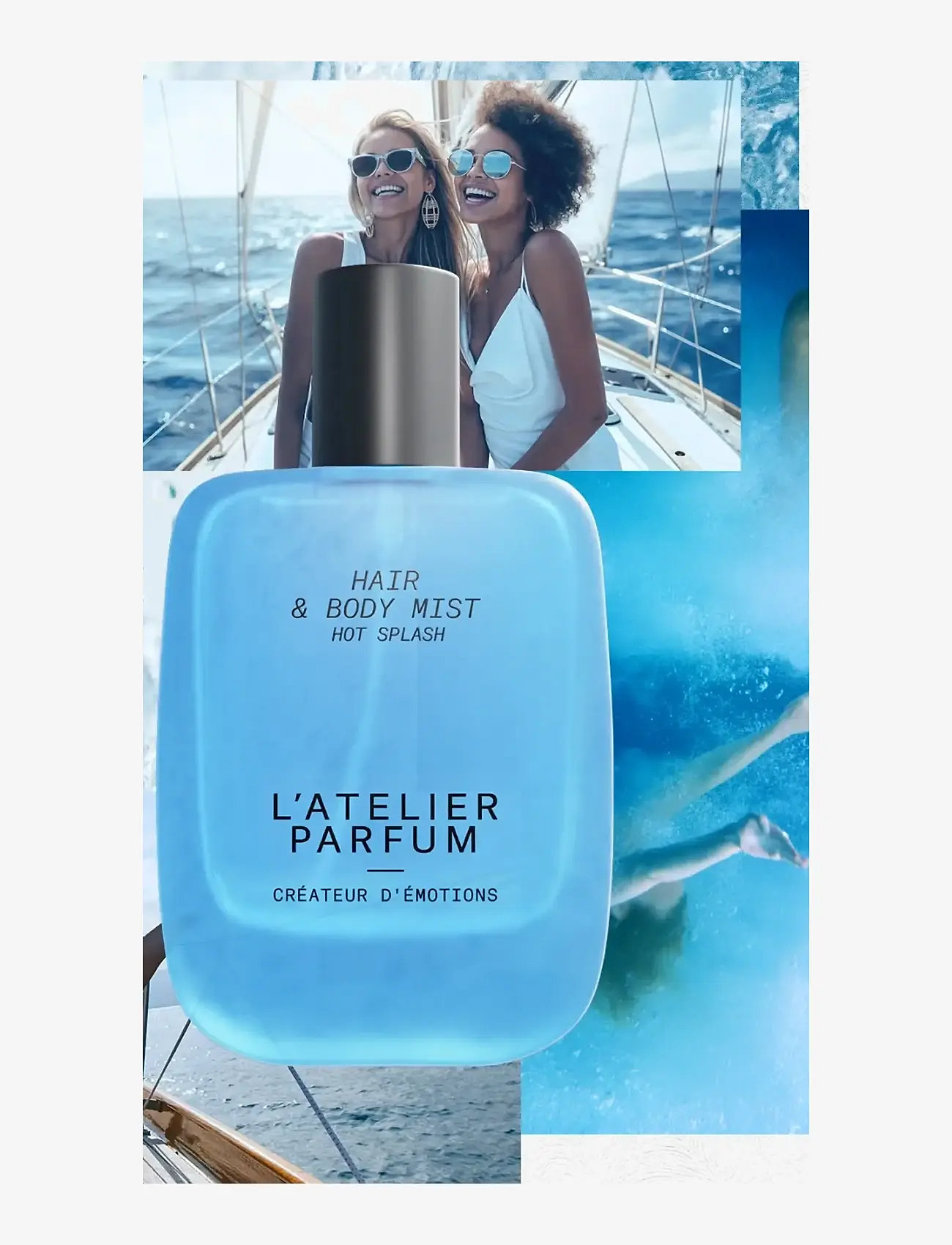 L'atelier Parfum - HAIR & BODY MIST HOT SPLASH 50ML - parfumer - clear - 1