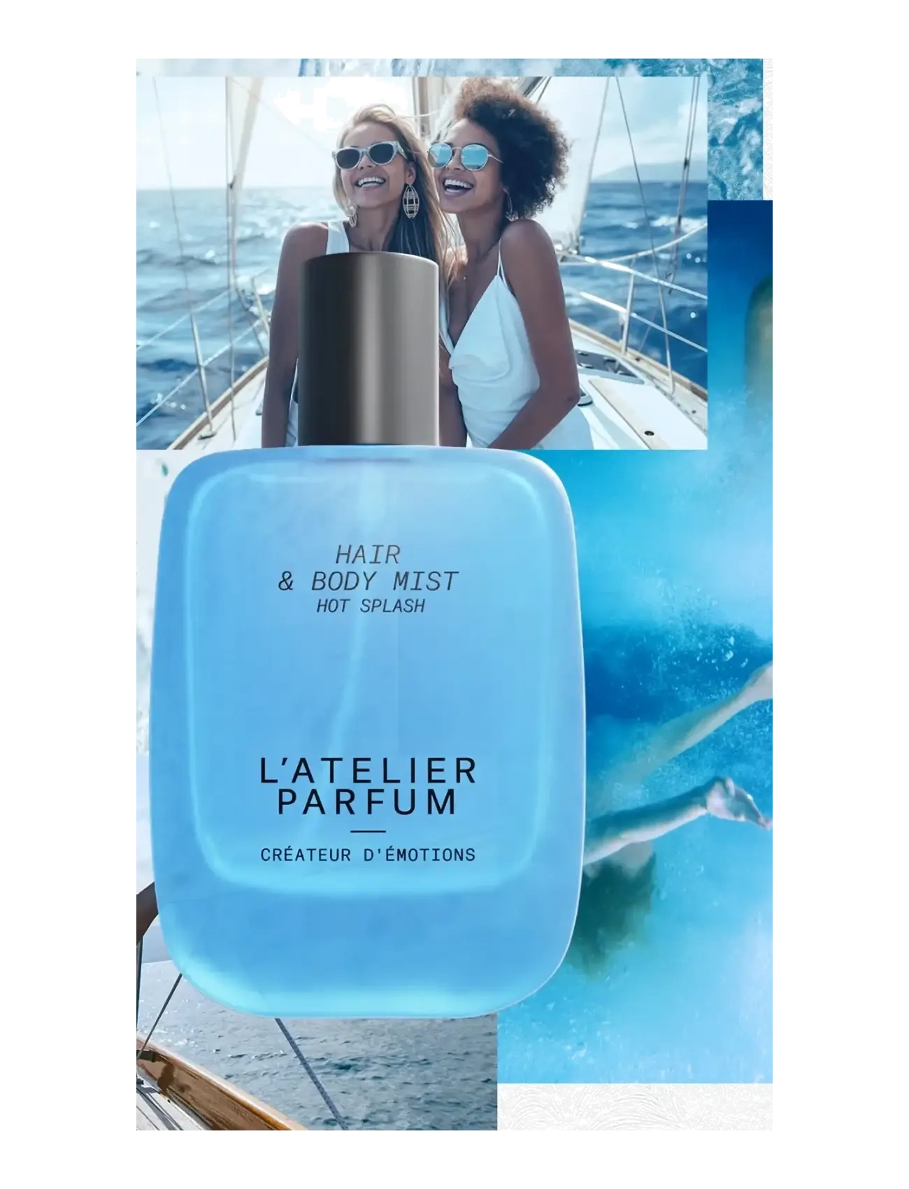 L'atelier Parfum - HAIR & BODY MIST HOT SPLASH 50ML - til henne - clear - 1