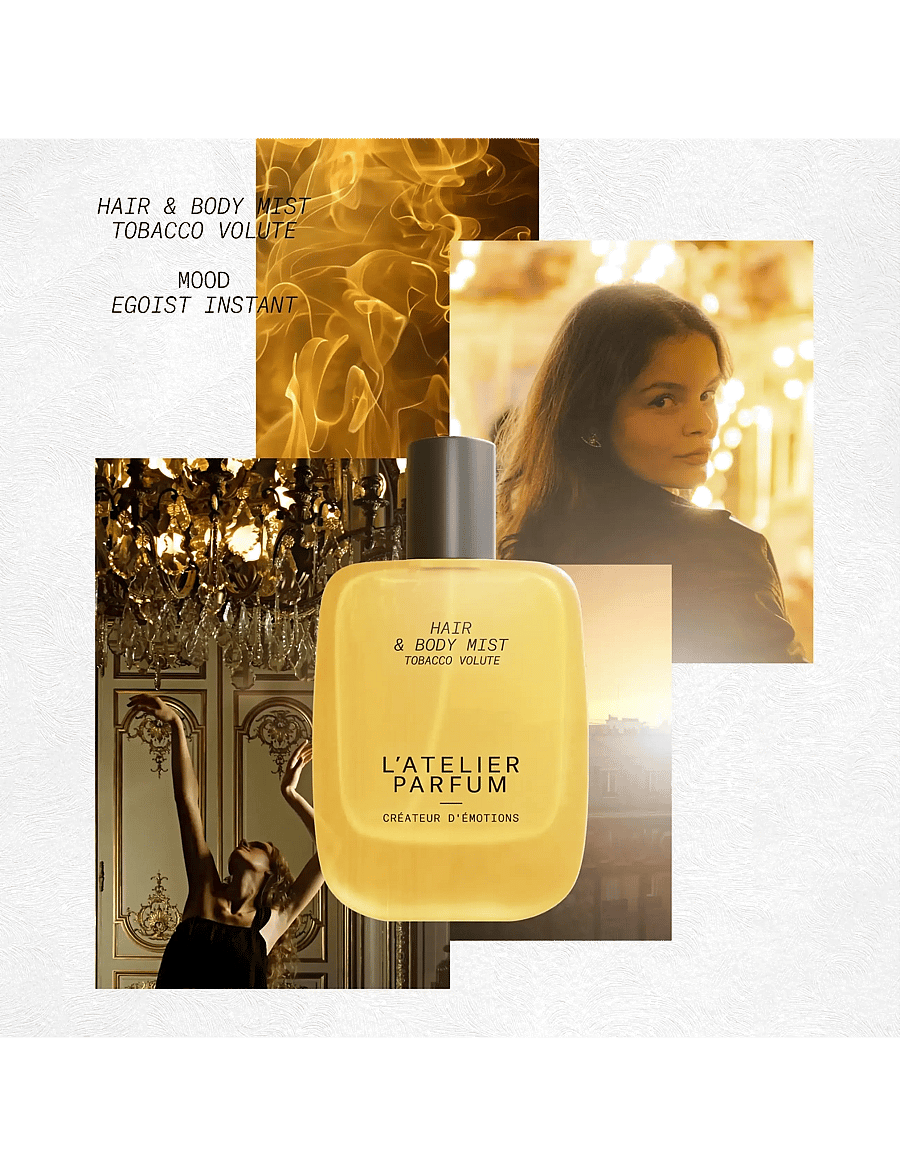 L'atelier Parfum - HAIR & BODY MIST TOBACCO VOLUTE 50ML - fragrance - clear - 1