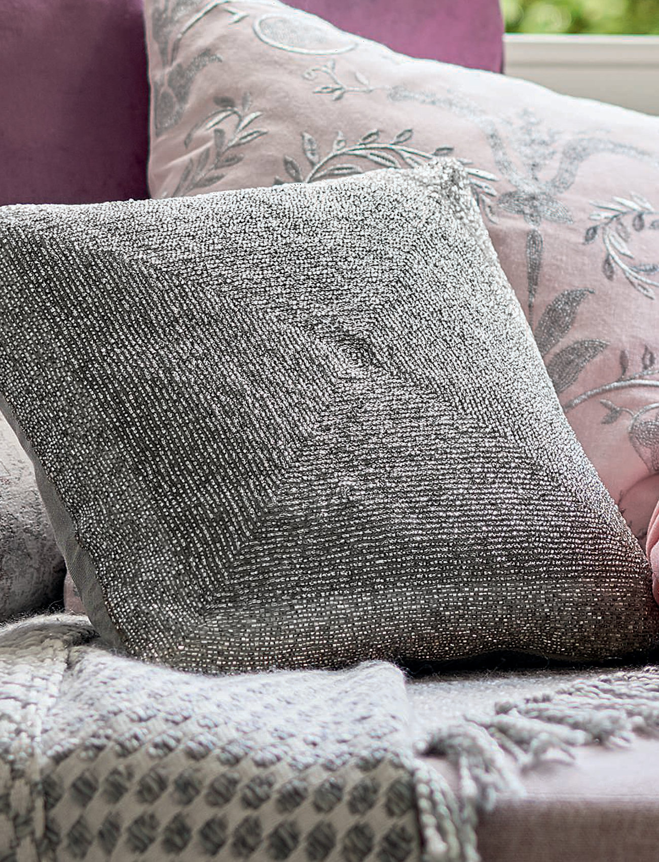 Laura Ashley - BEADED - 08 silver - 1