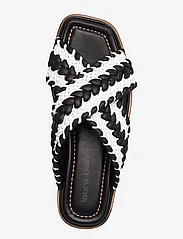 Laura Bellariva - Slip in sandal - flat sandals - black/white - 3