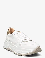 sneaker - WHITE/GOLD