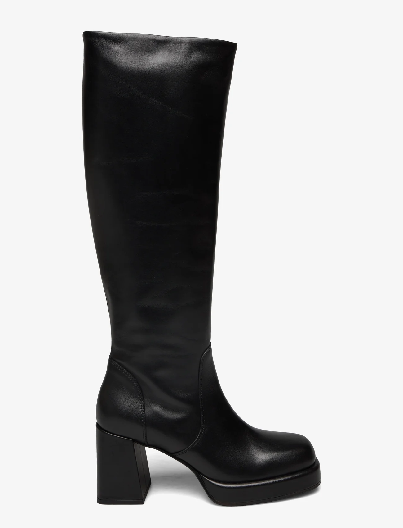 Laura Bellariva - High heel boot with platform - langskaftede støvler - black - 1