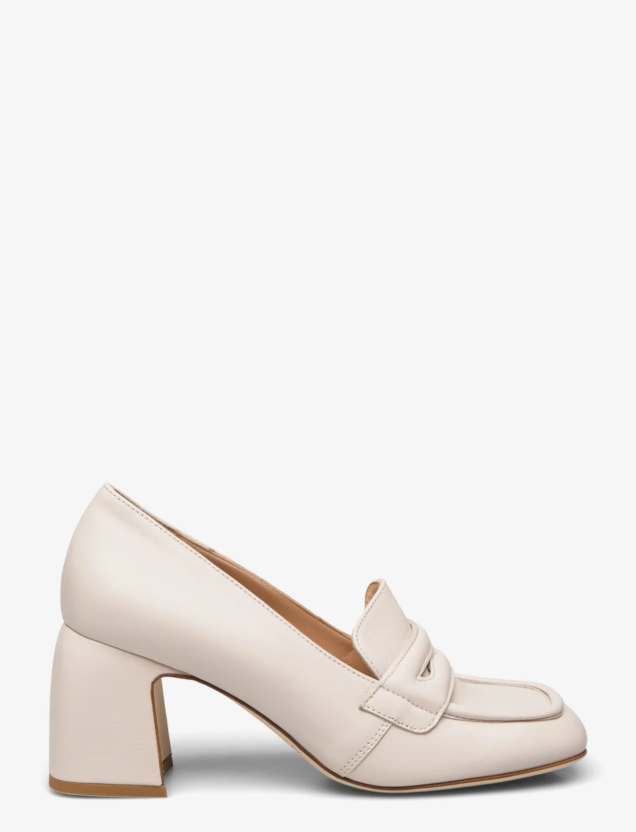 Laura Bellariva - shoes - heeled loafers - tofu - 1