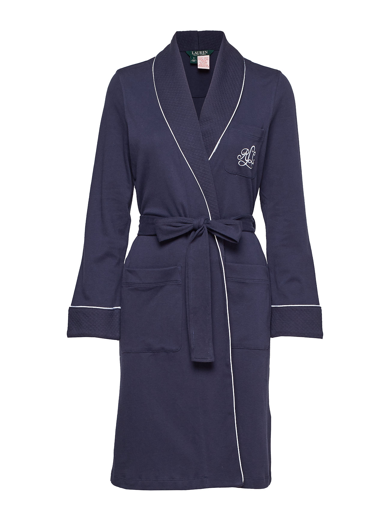 Lauren Ralph Lauren Homewear Lrl Essential Quilted Collar Robe - - XS 1