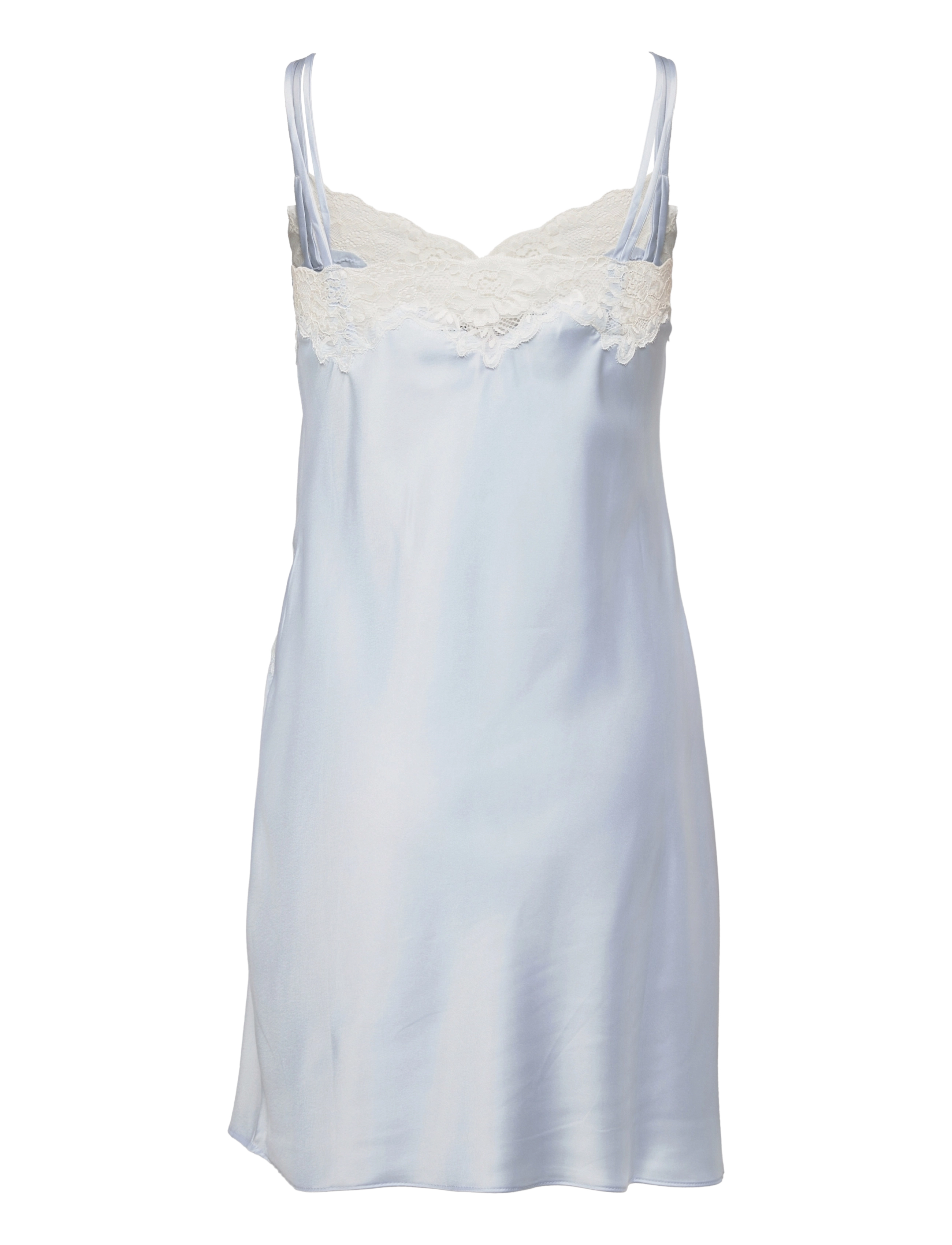 Lauren Ralph Lauren Homewear - LRL SIGNATURE DOUBLE STRAP LACE CHEMISE - blue - 2