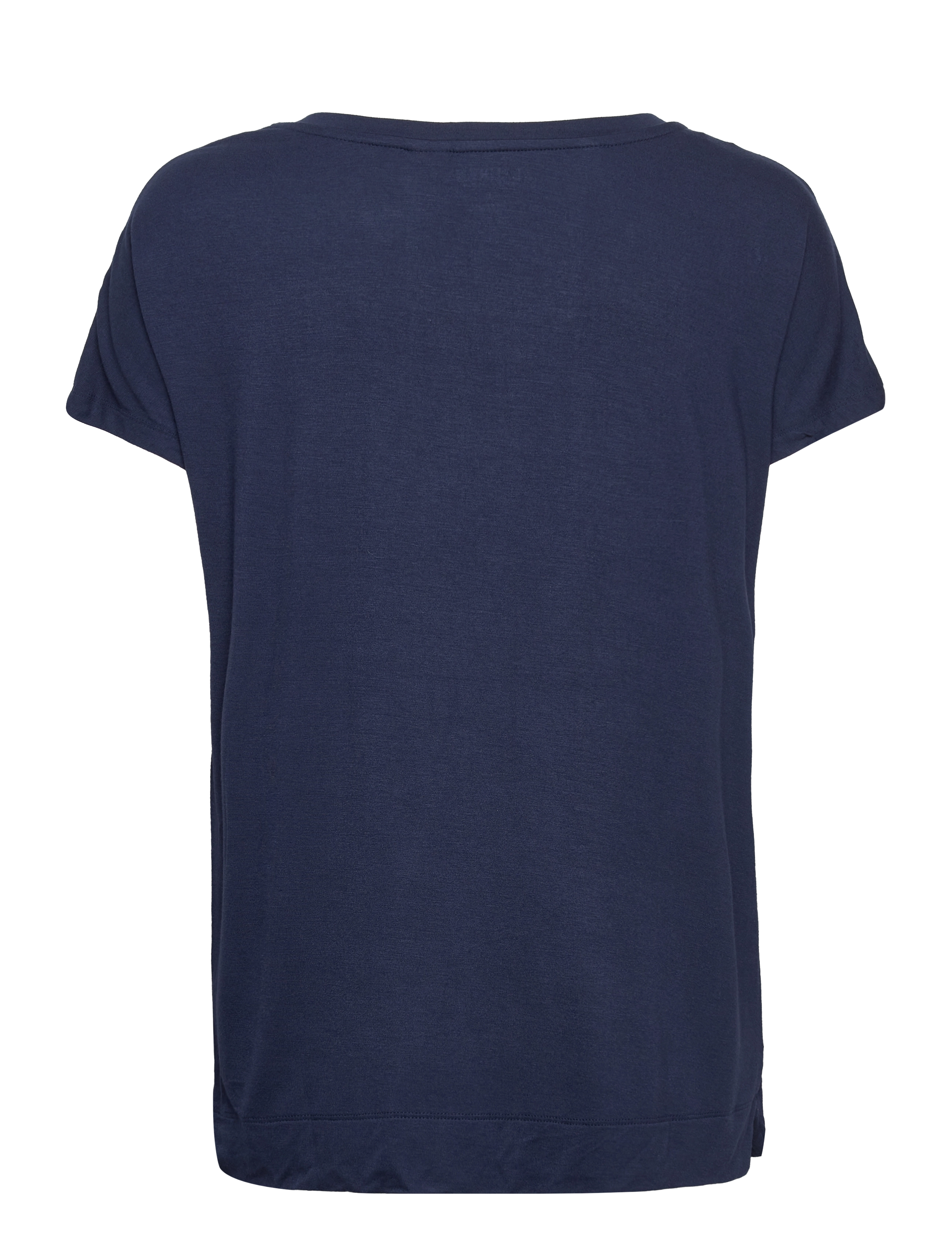 Lauren Ralph Lauren Homewear - LRL TOP V-NECK SHORT SLEEVE - navy - 1