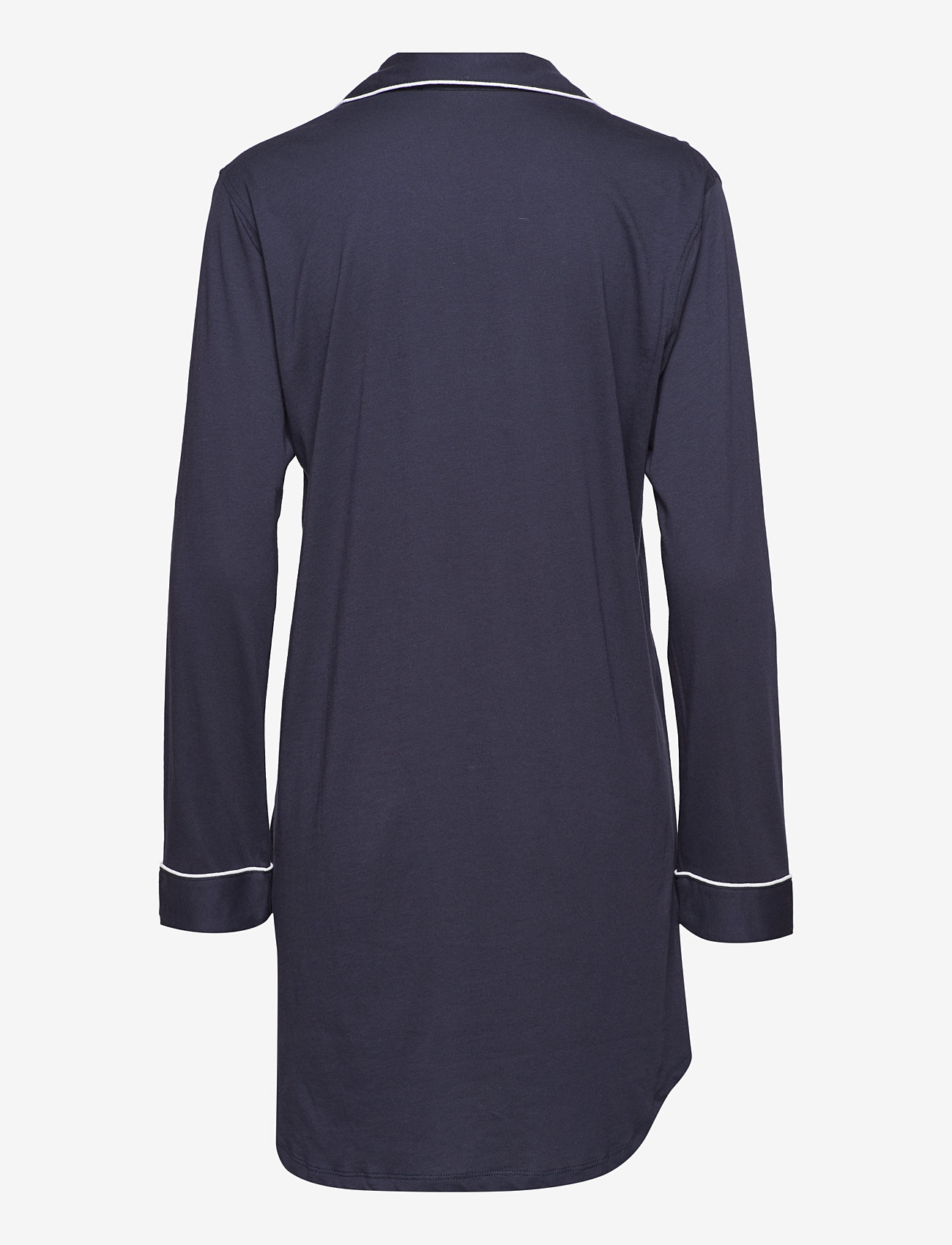 Lauren Ralph Lauren Homewear - LRL HAMMOND KNIT COLLAR SLEEPSHIRT - sov- & loungeplagg - navy windsor - 2
