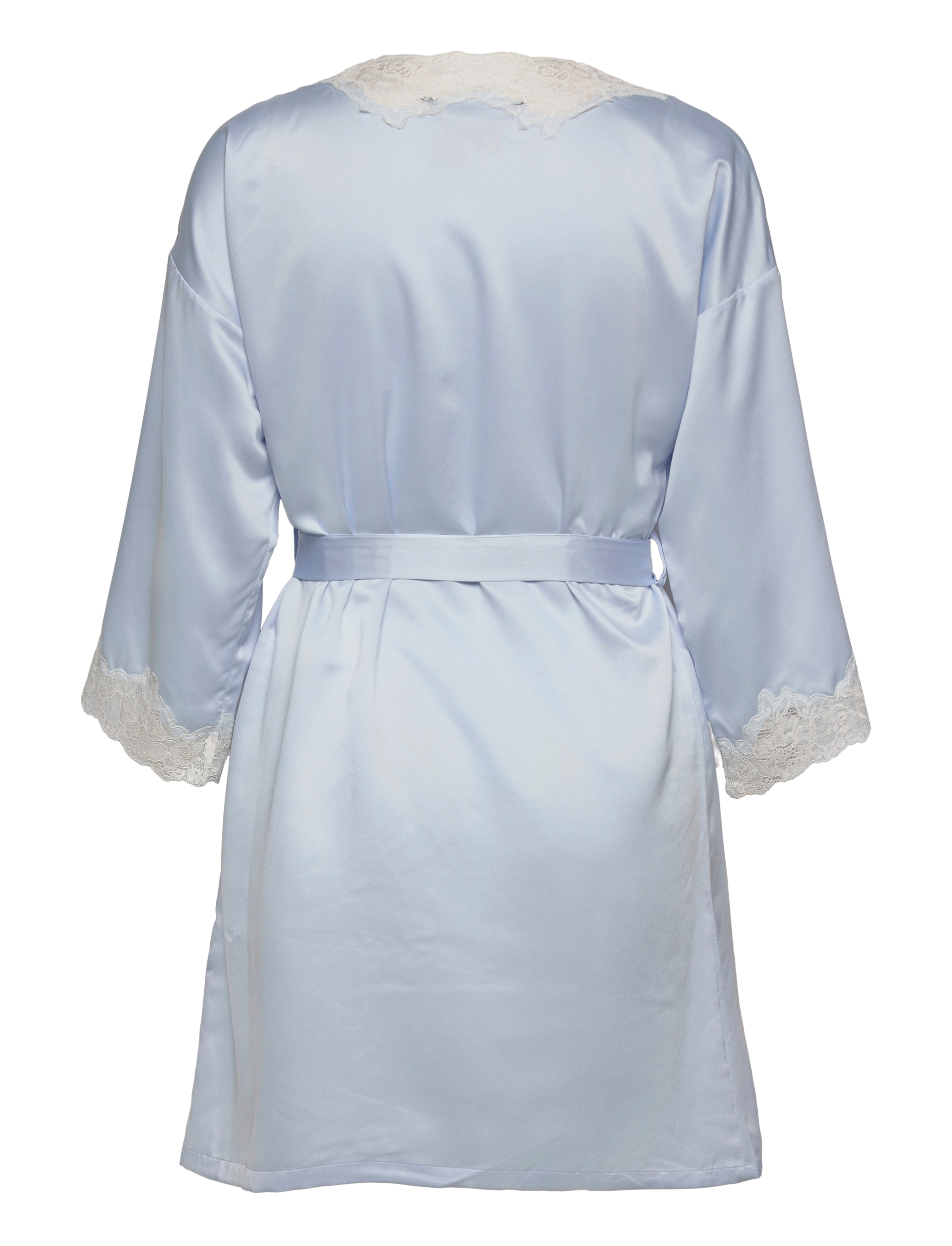 Lauren Ralph Lauren Homewear - LRL SIGNATURE LACE KIMONO ROBE 97 CM - kimonoer - blue - 2