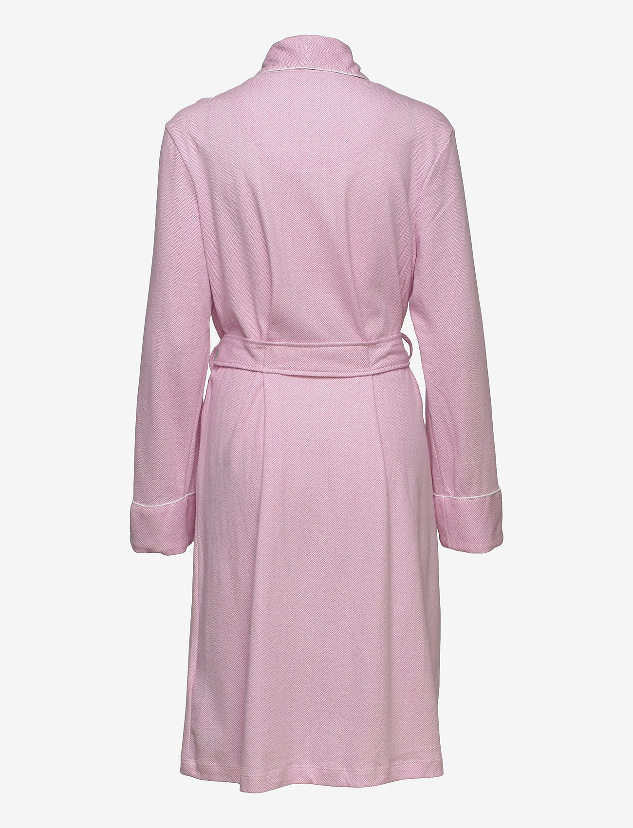 Lauren Ralph Lauren Homewear - LRL GRAND ESTATE SHORT SHAWL COLLAR ROBE - pink herringbone - 1
