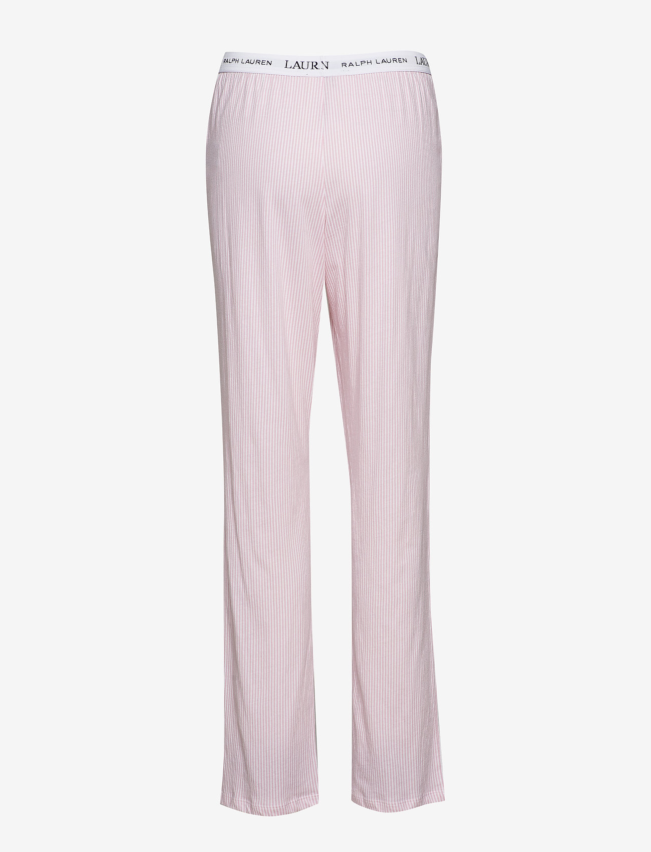 Lauren Ralph Lauren Homewear - LRL ESSENTIALS SOFT JERSEY LOGO PANTS - pale pink stripe - 1