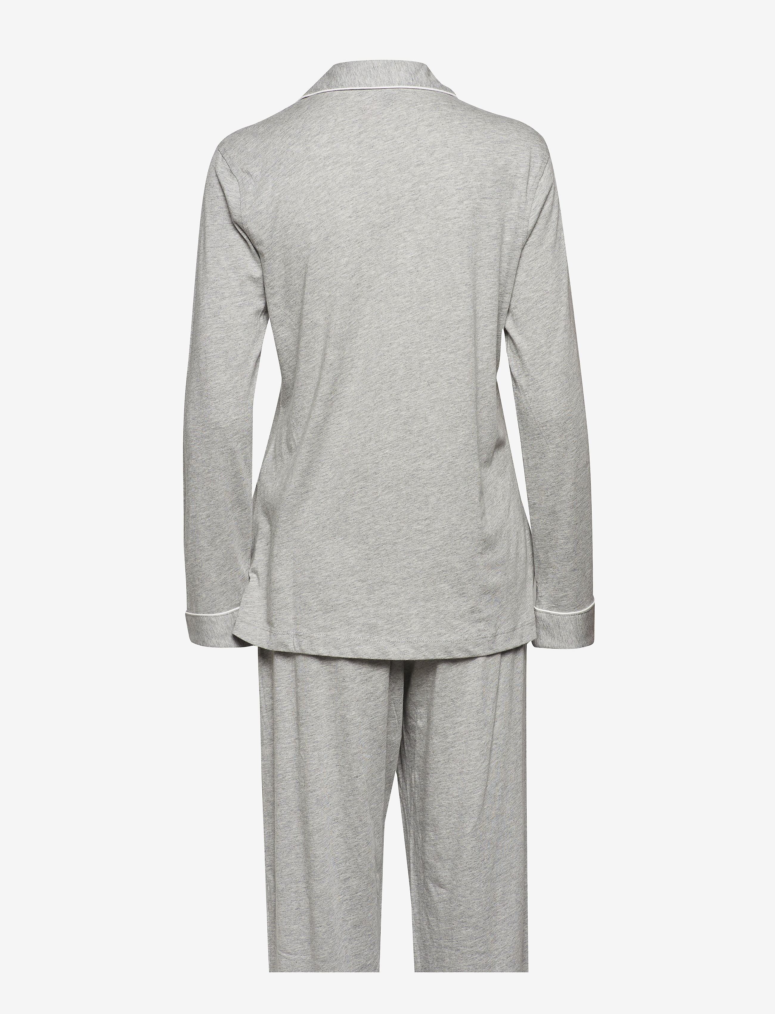 Lauren Ralph Lauren Homewear - LRL HAMMOND KNIT COLLAR PJ SET - pidžaamad - grey heather - 2