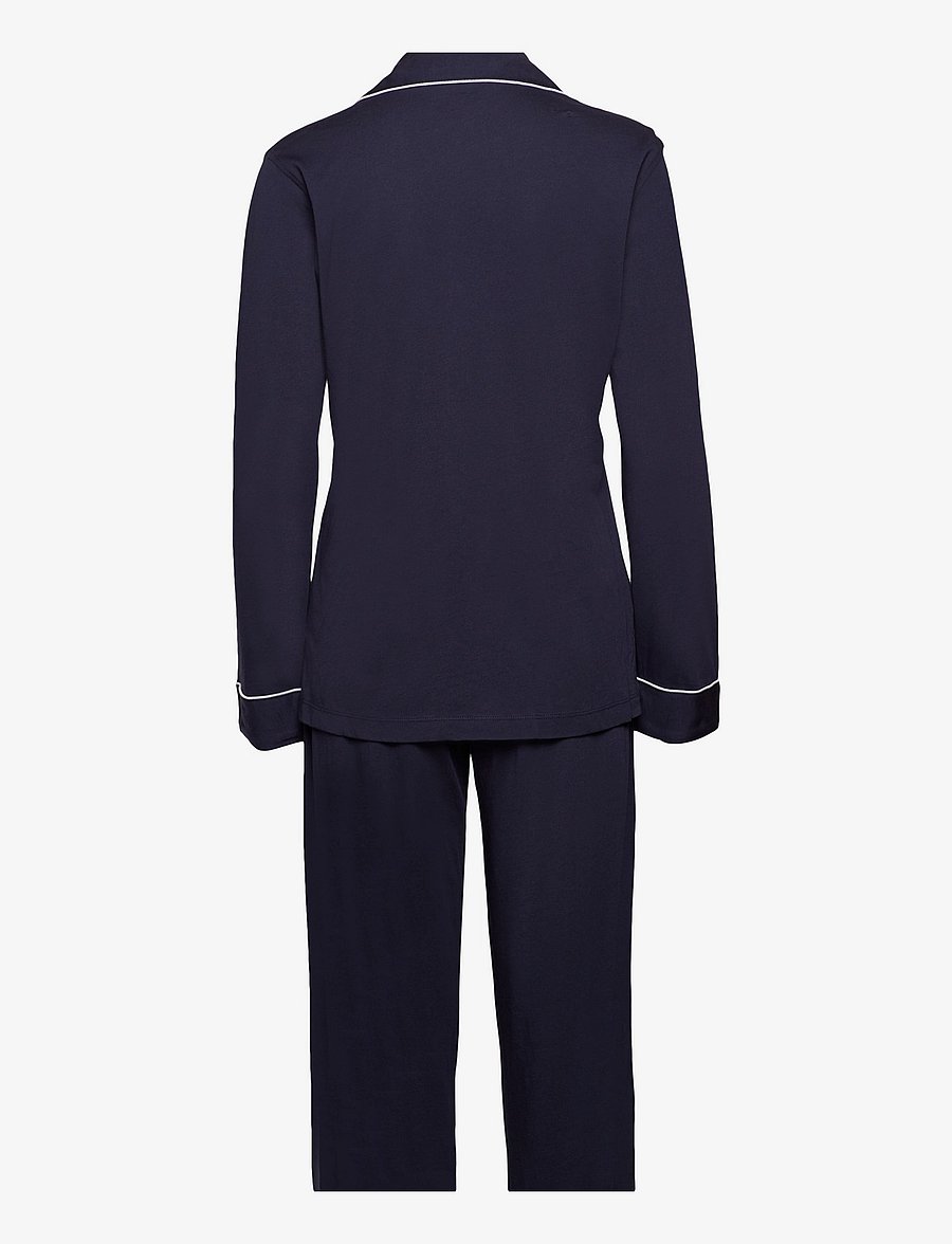 Lauren Ralph Lauren Homewear - LRL HAMMOND KNIT COLLAR PJ SET - pyjamas - windsor navy - 2