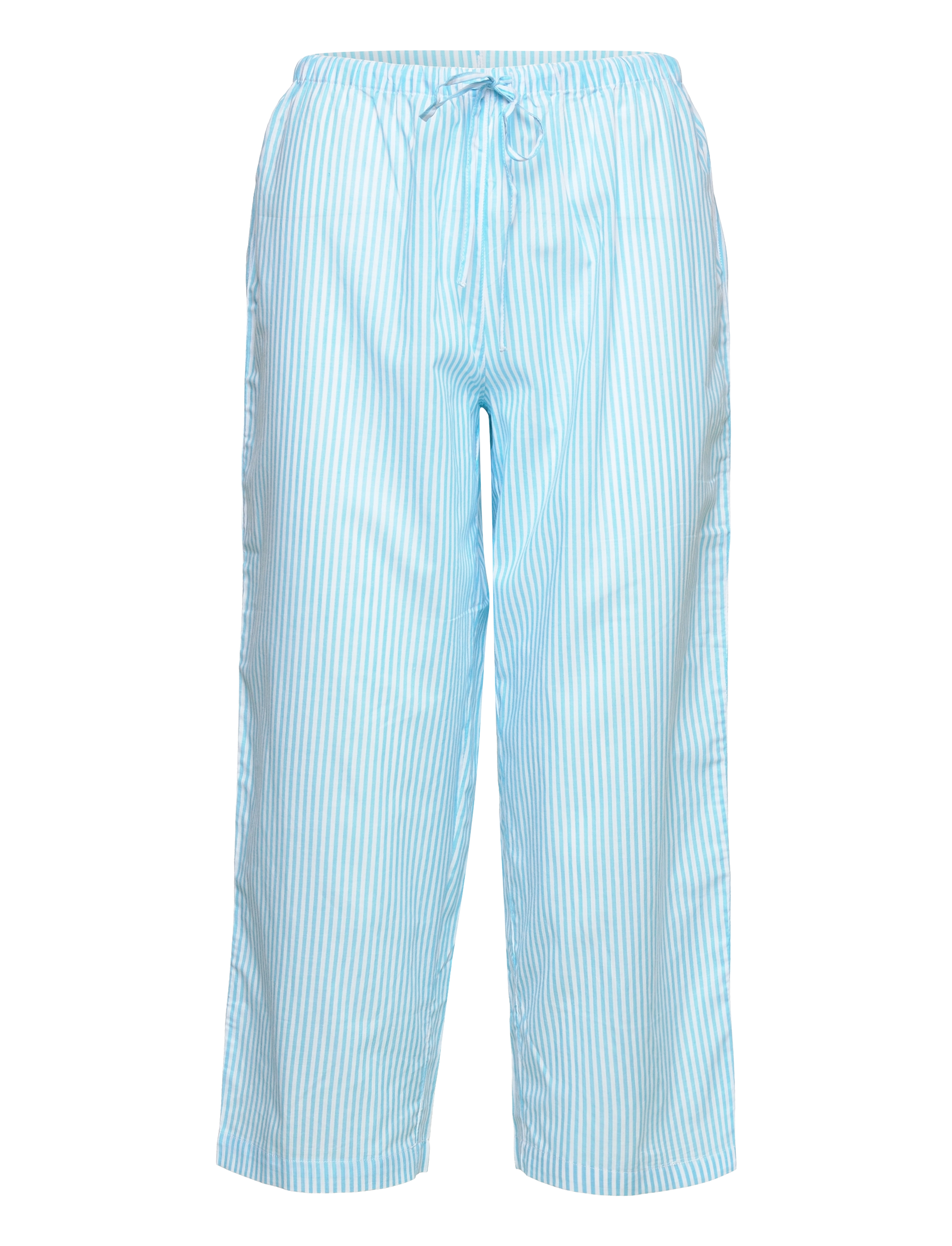 Lauren Ralph Lauren Homewear - LRL 3/4 SL. NOTCH COLLAR CAPRI PJ SET D2 - aqua stripe - 2
